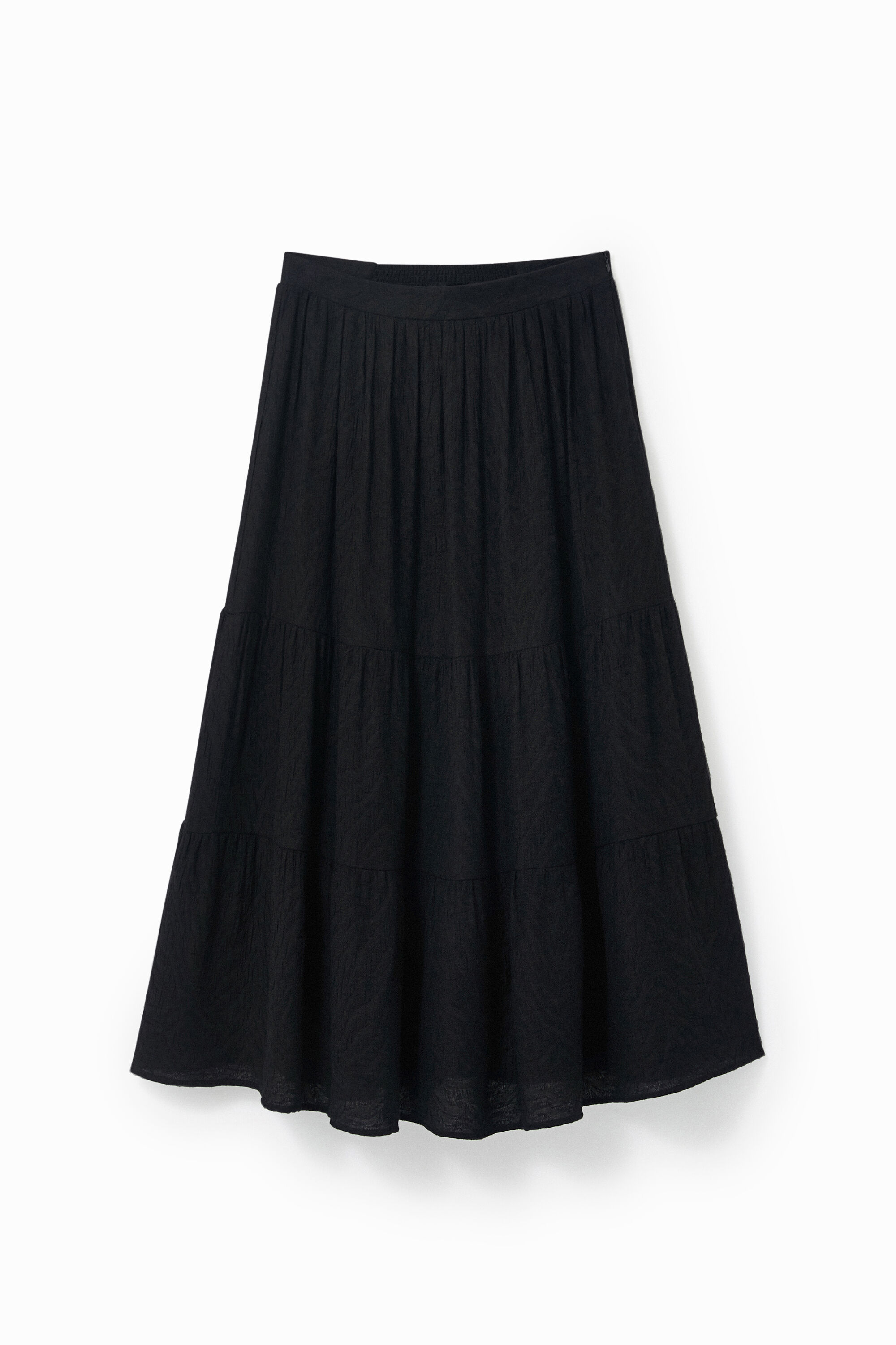Falda midi evas&eacute;