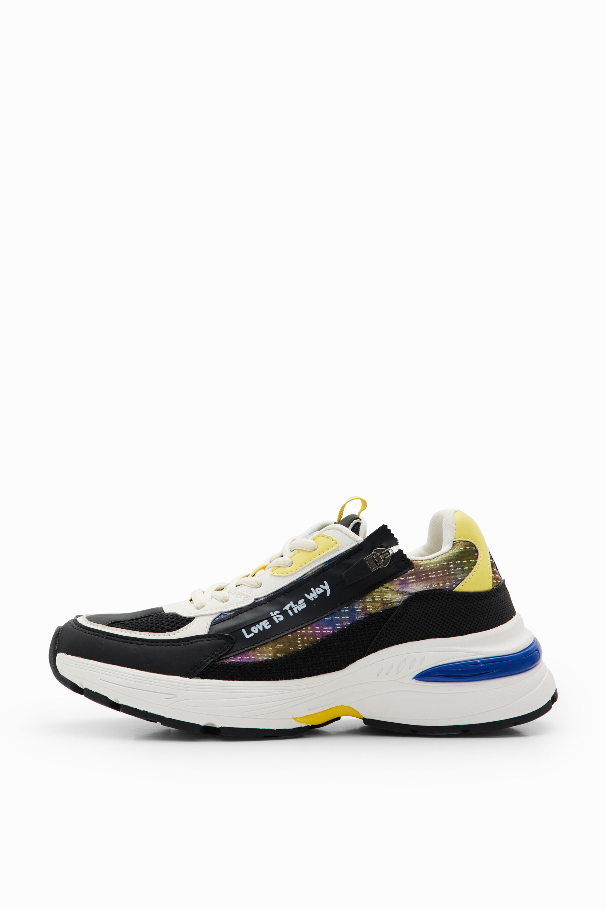 Sneakers runner patch cremallera