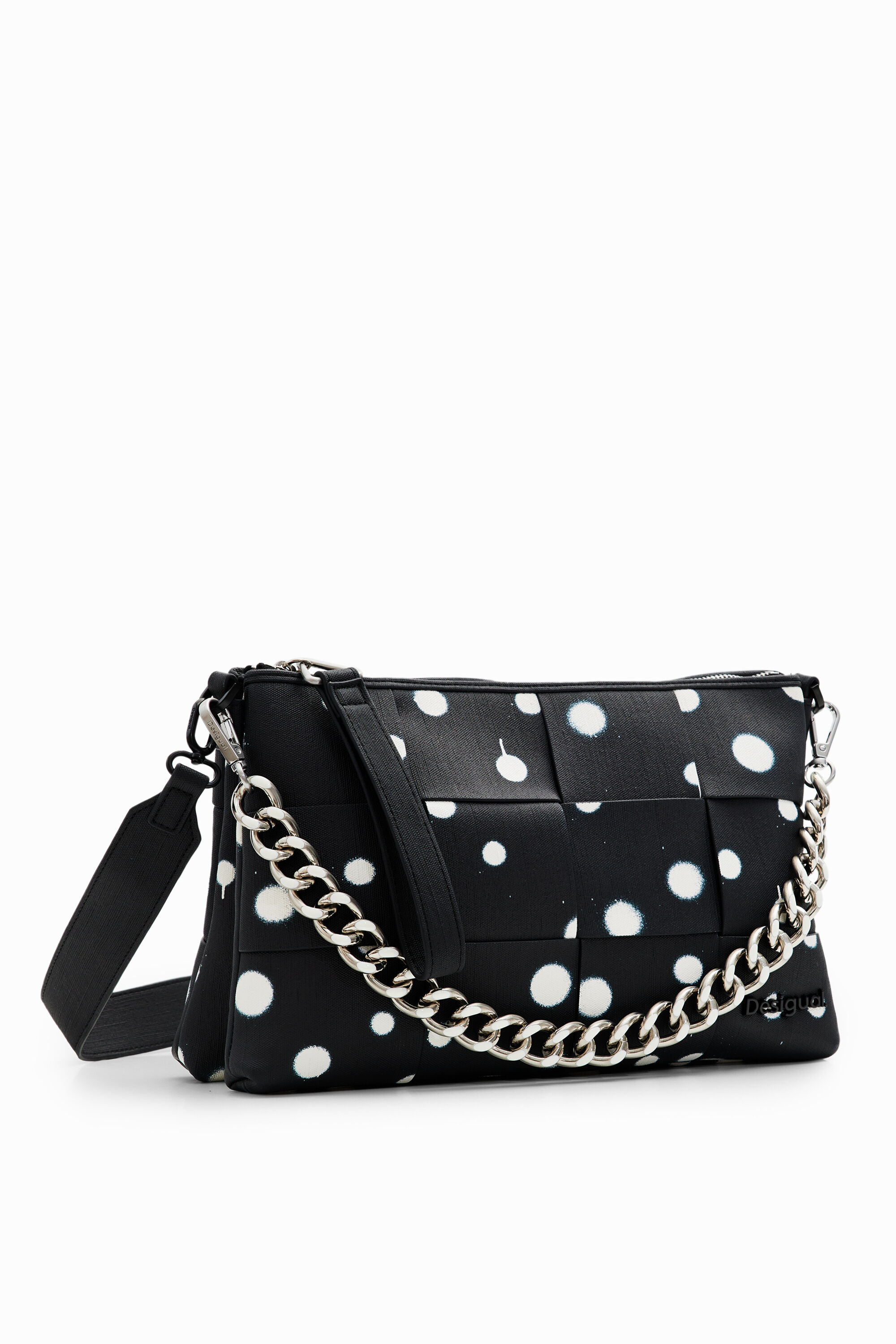 Bandolera M trenzada gotas