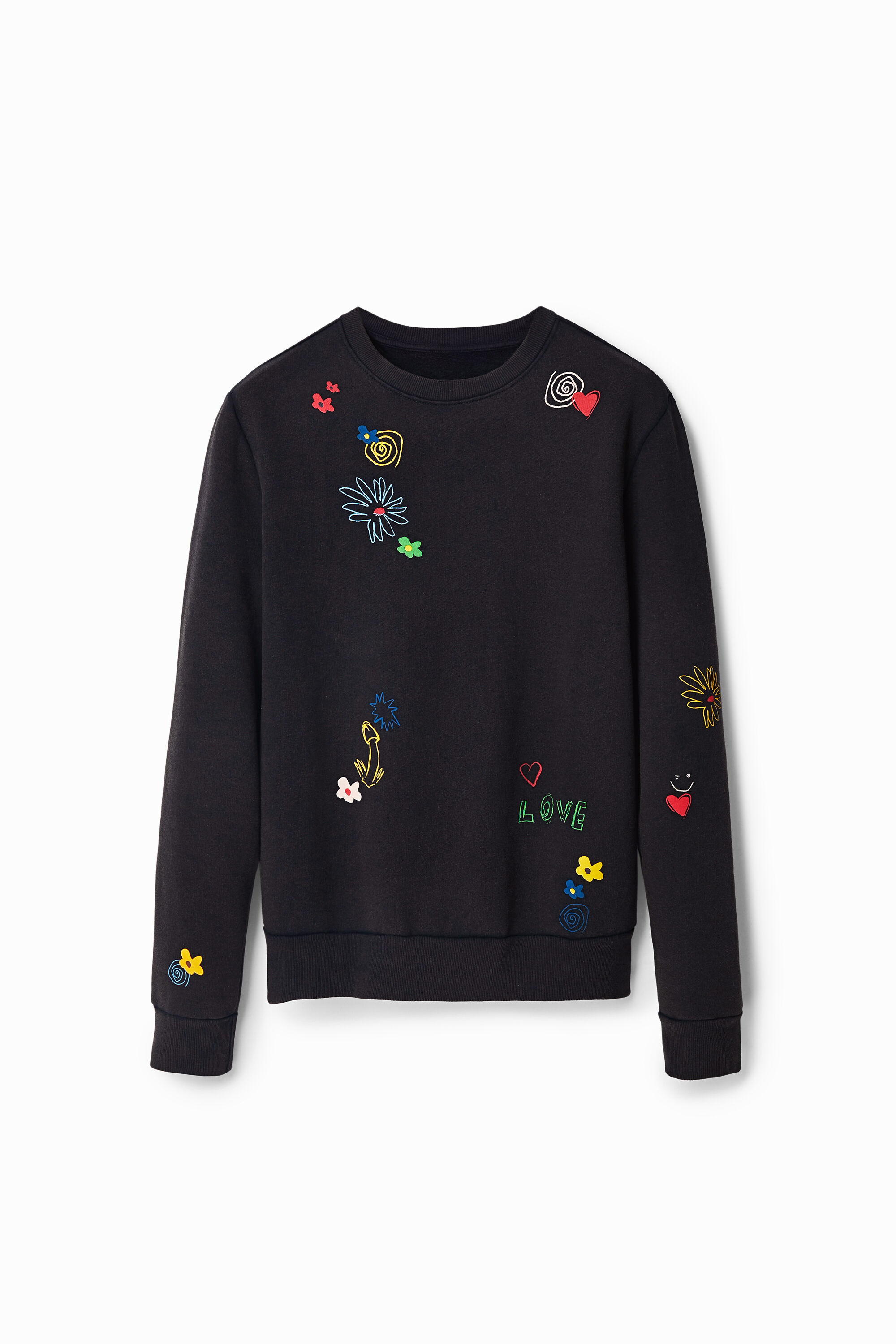 Sudadera lavada print
