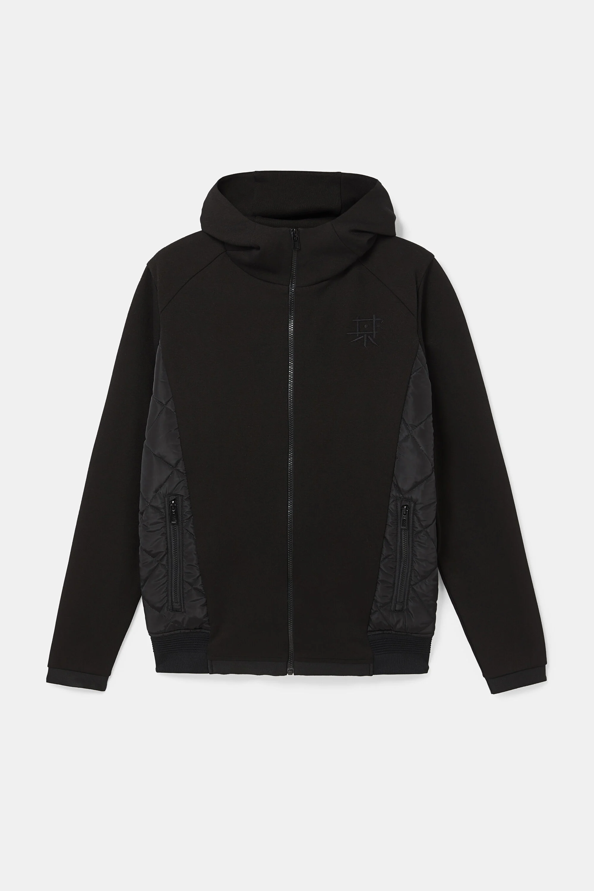Chaqueta h&iacute;brida capucha