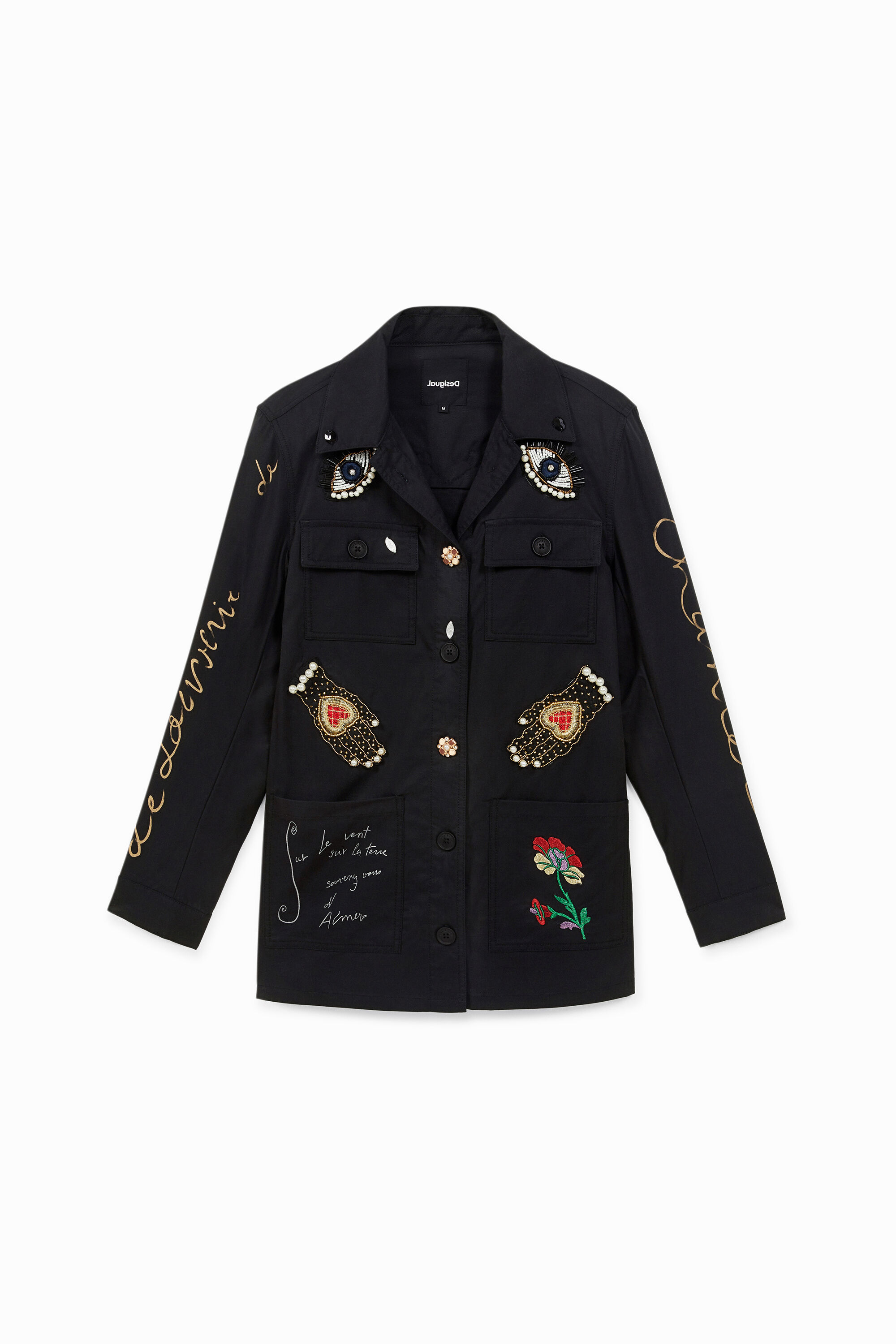Parka ajustable mensajes