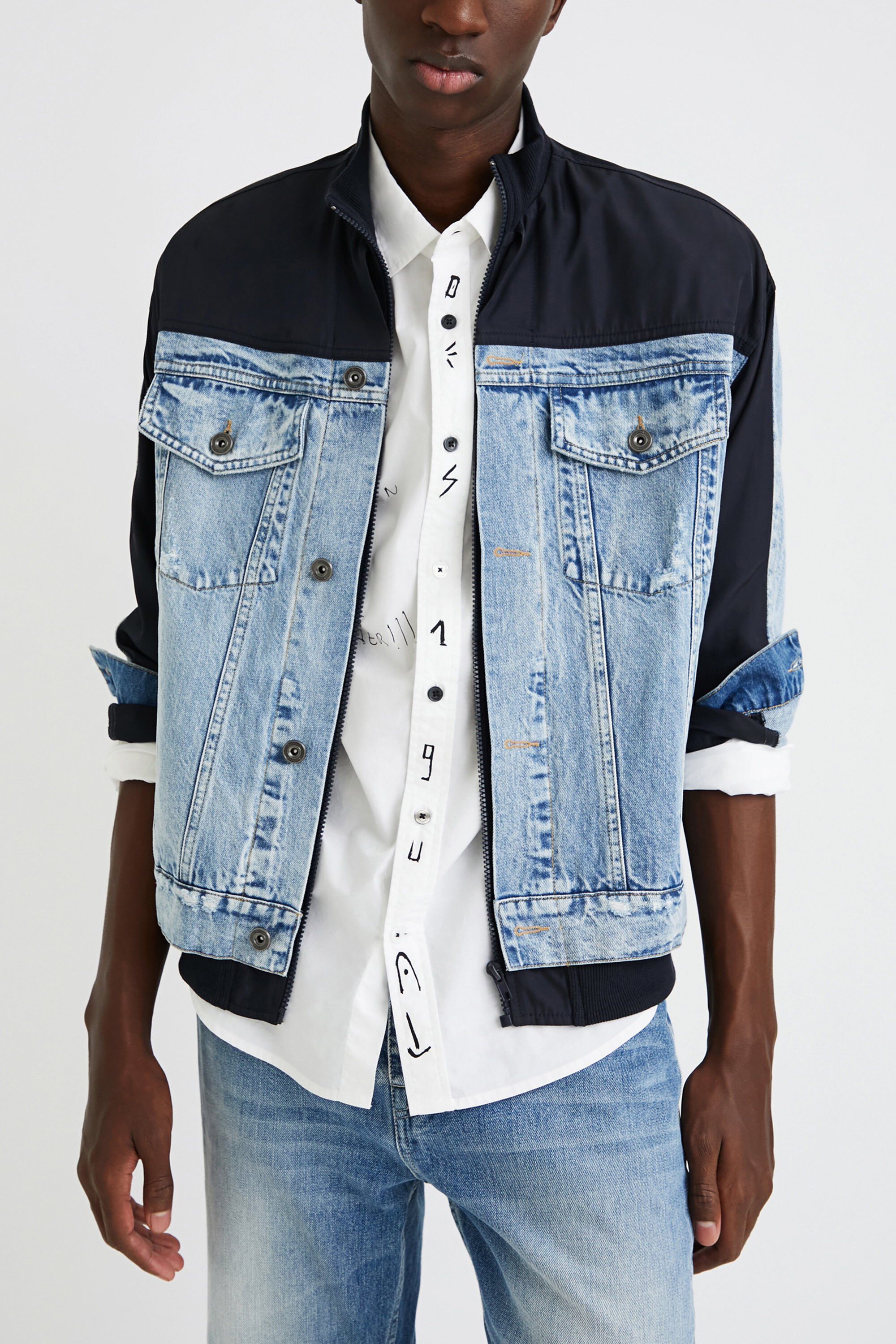 Chaqueta vaquera deportiva