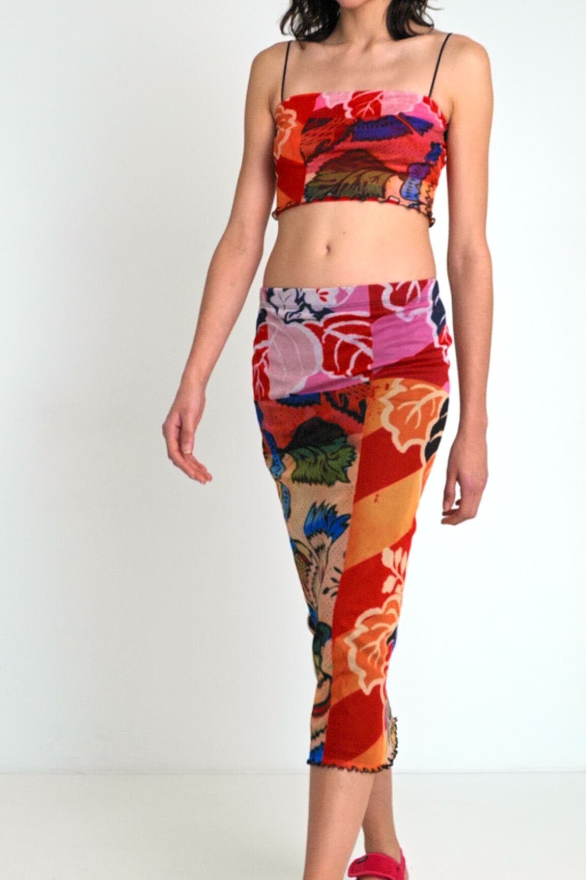 Falda midi M. Christian Lacroix