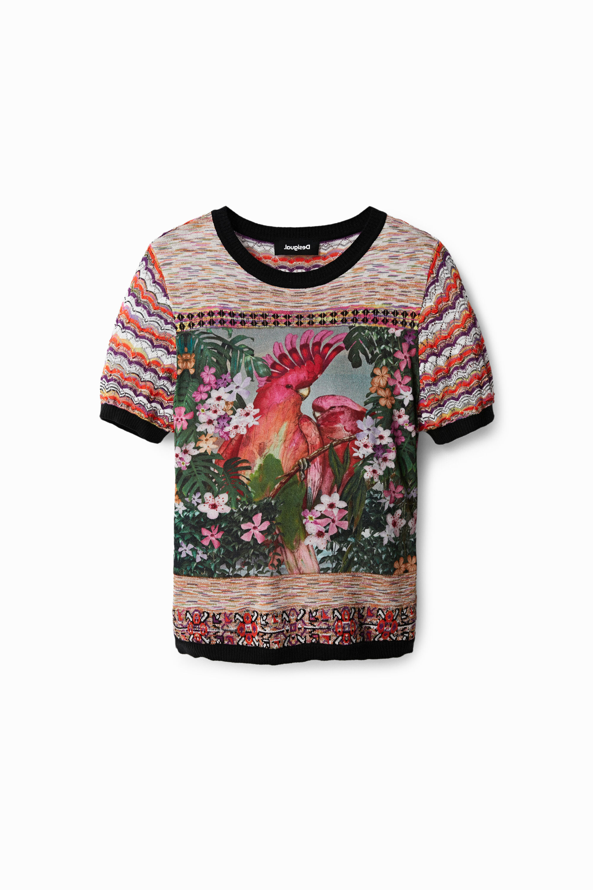 Camiseta tricot loros