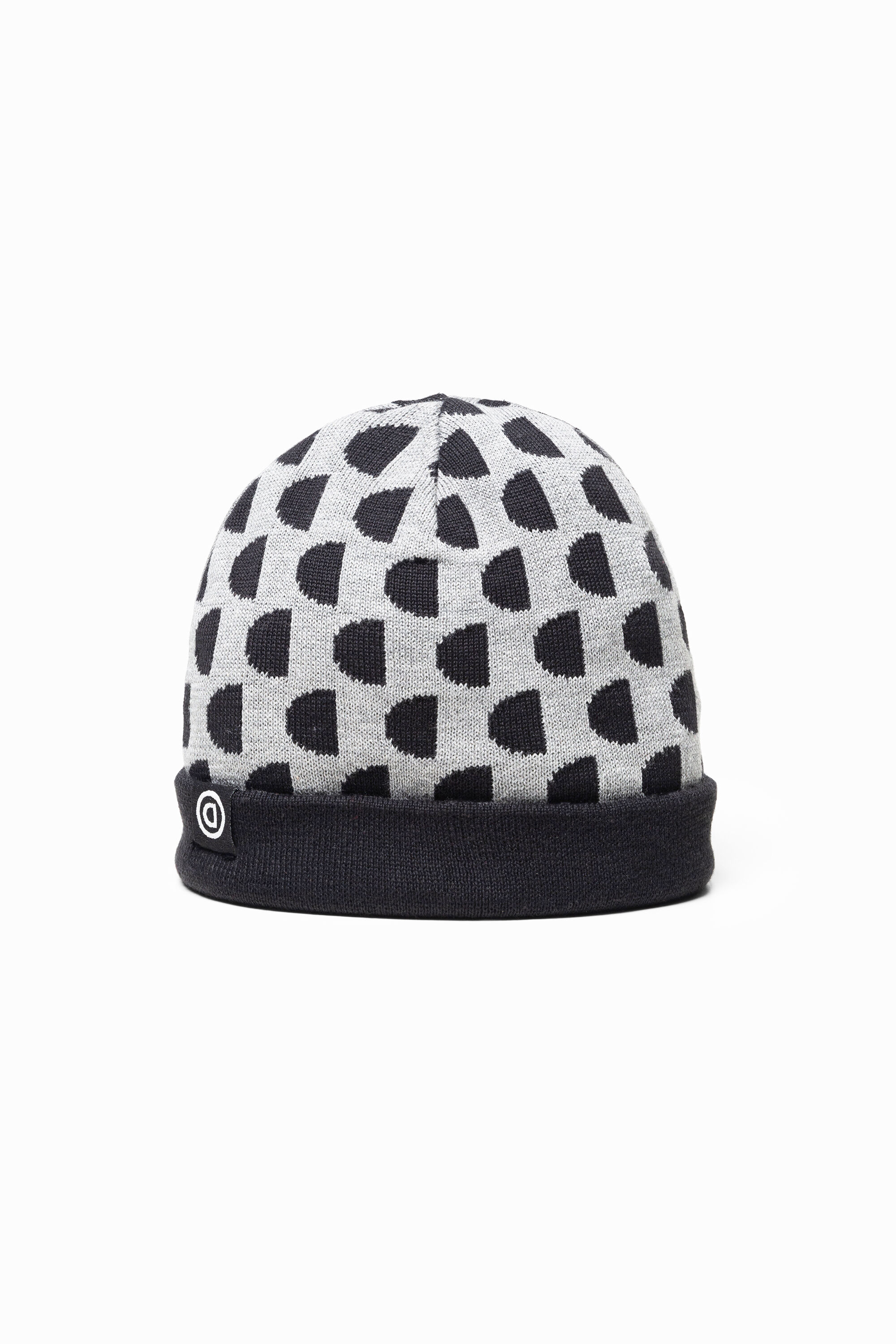 Gorro reversible monogram