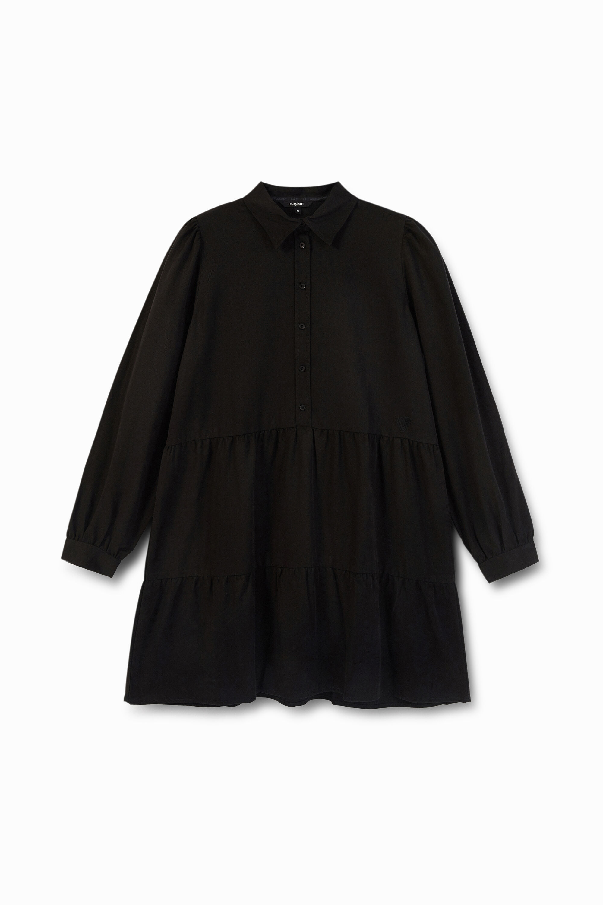 Vestido camisero corto