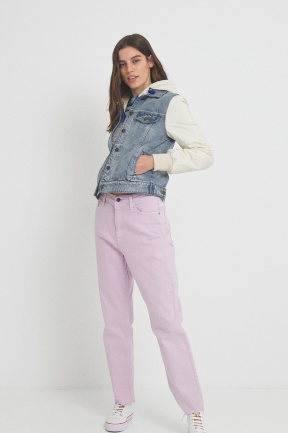 Chaqueta vaquera padded