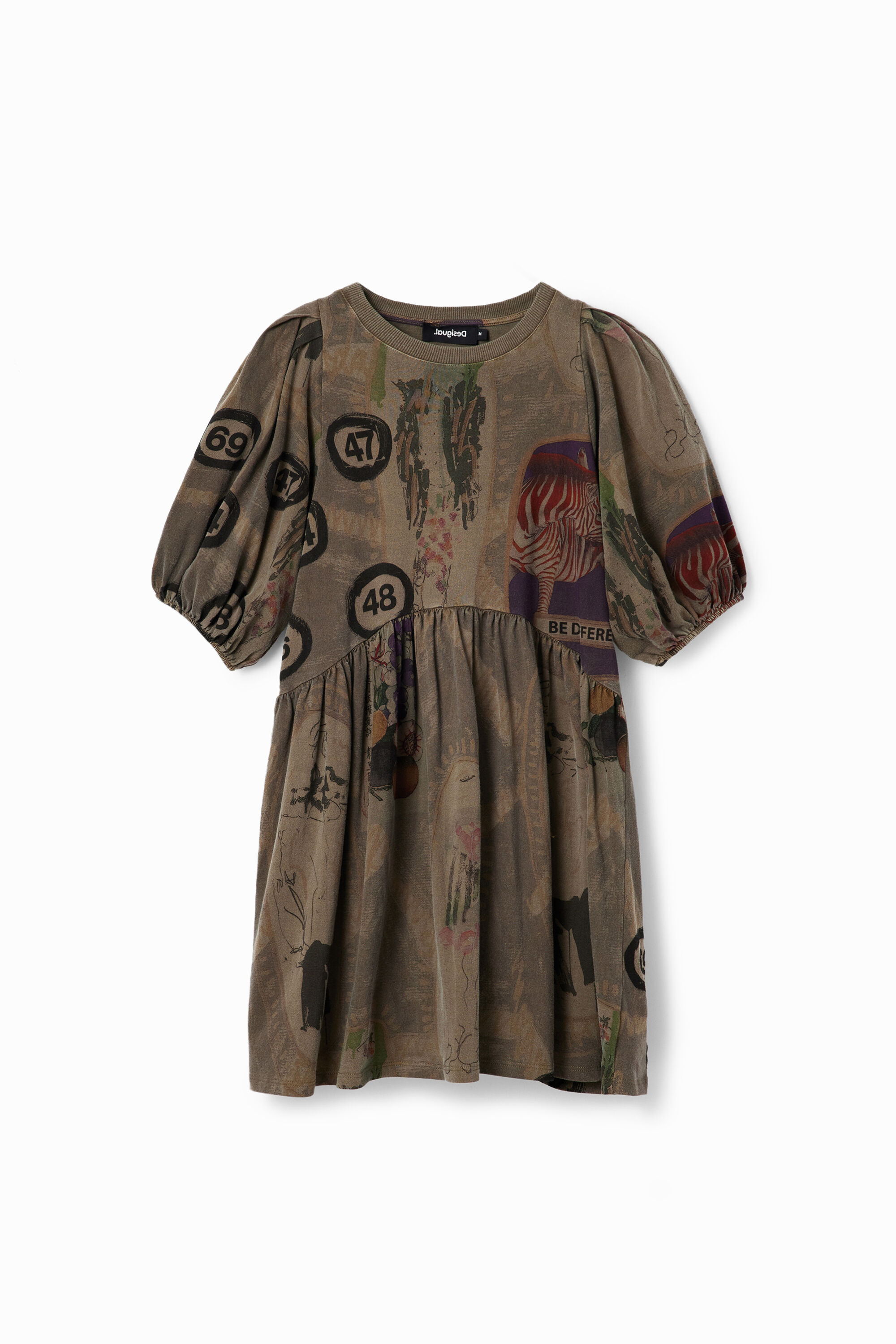 Vestido corto boho