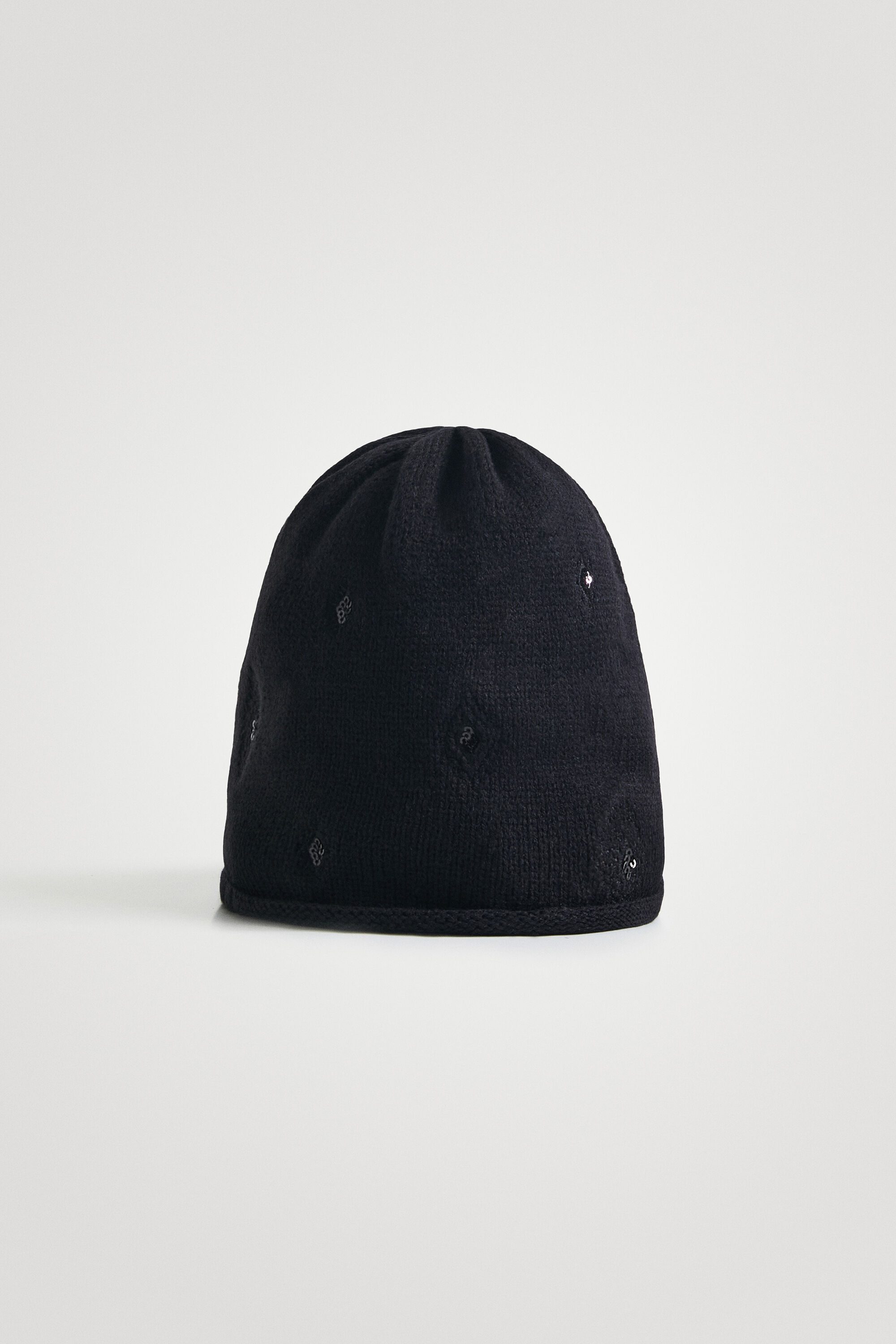 Gorro casquete de punto