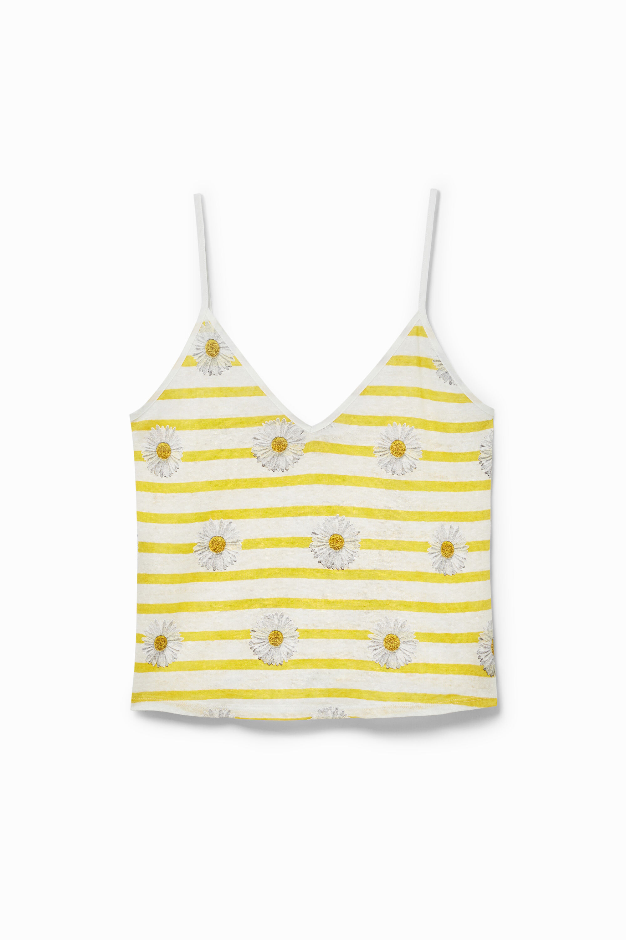 Camiseta tirantes margaritas