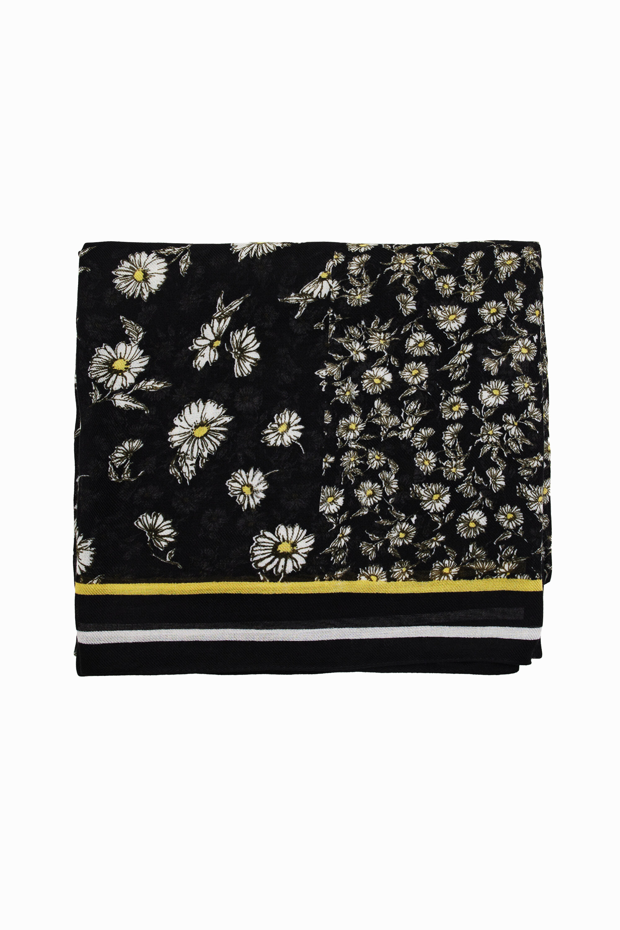 Foulard rectangular patch margaritas