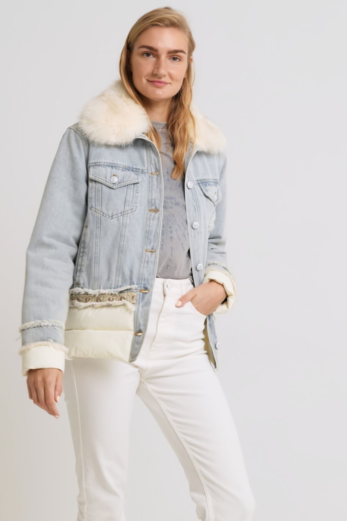 Chaqueta vaquera oversize
