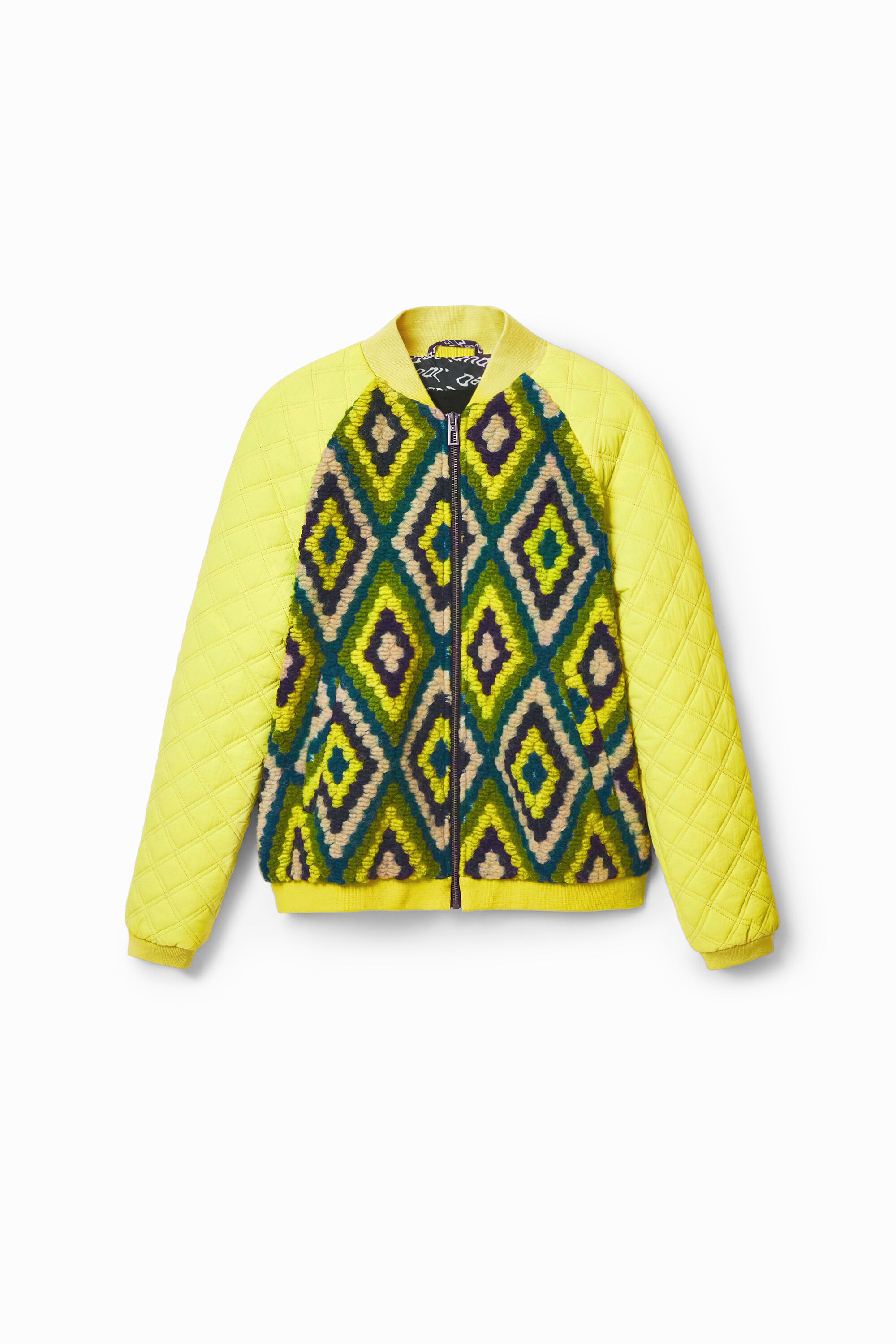 Chaqueta padded lana