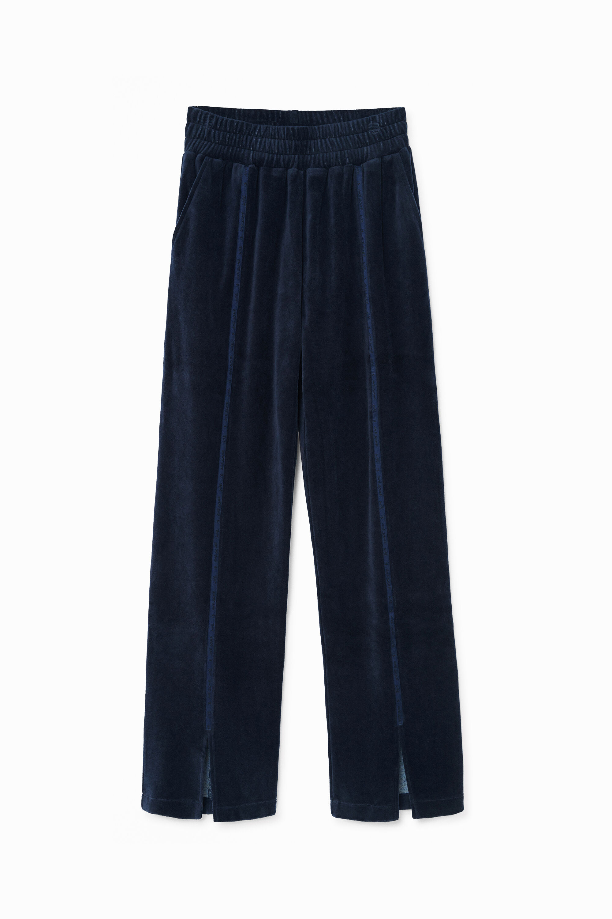 Pantal&oacute;n ancho felpa