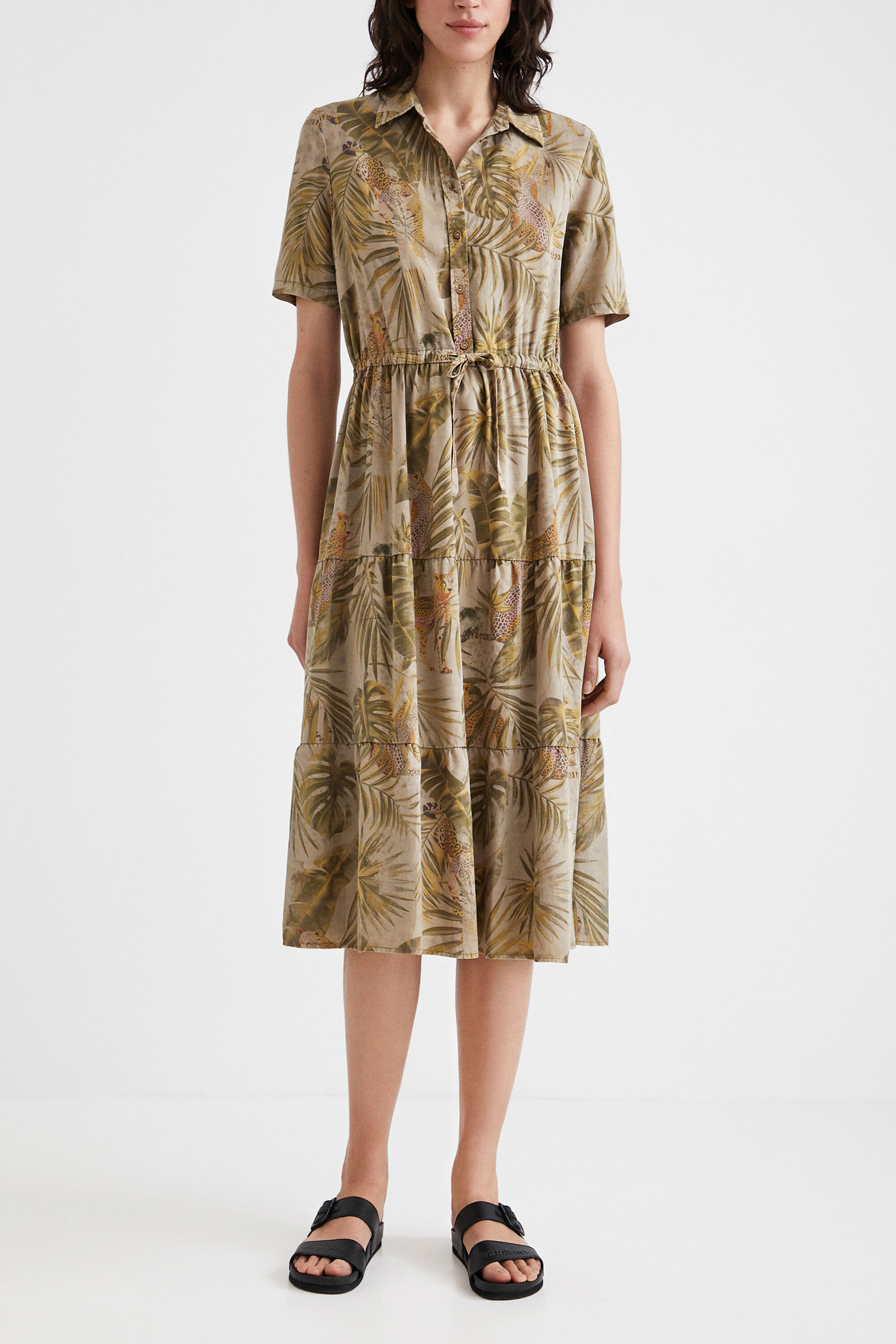 Vestido Tencel &trade; camoflower