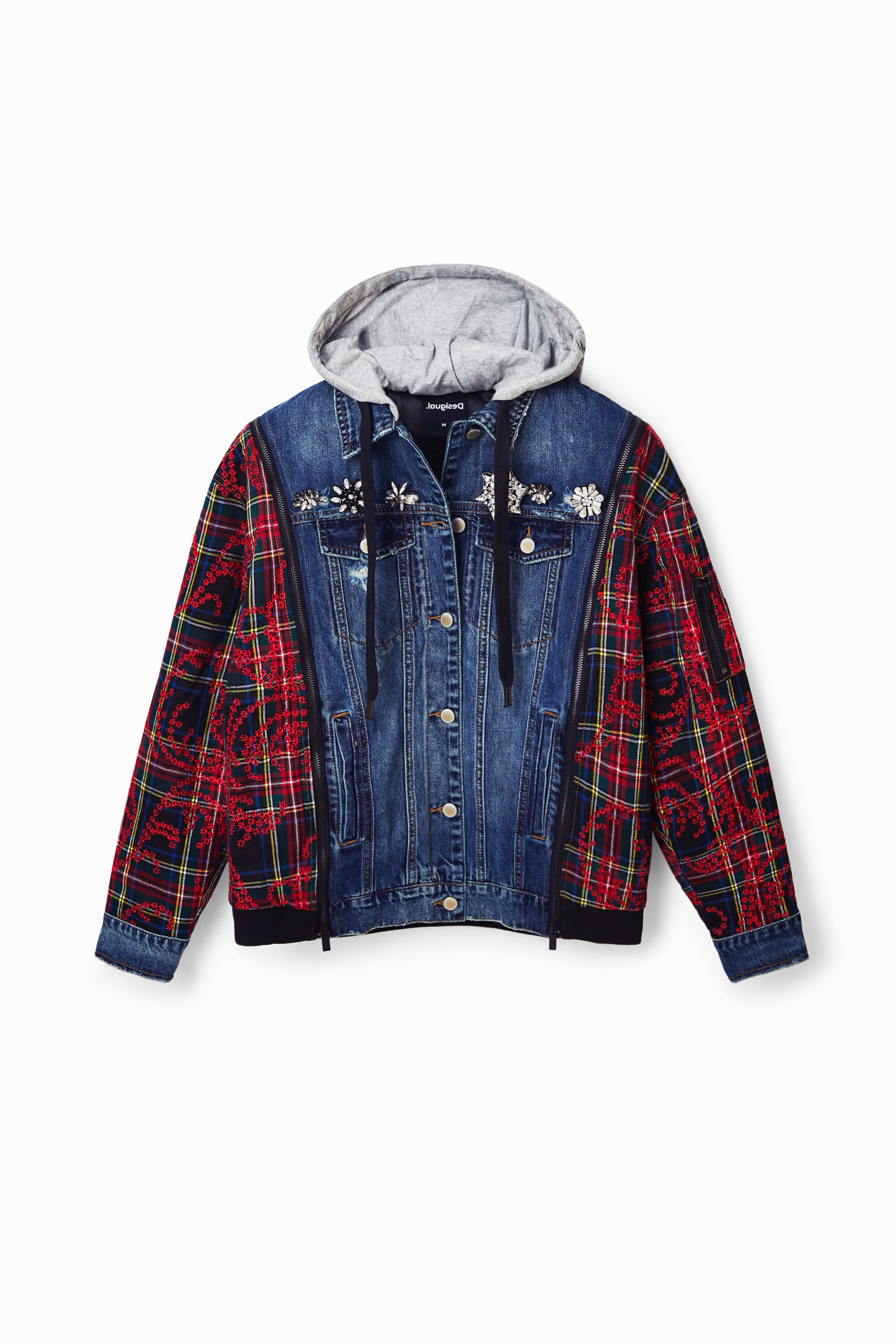 Chaqueta vaquera h&iacute;brida