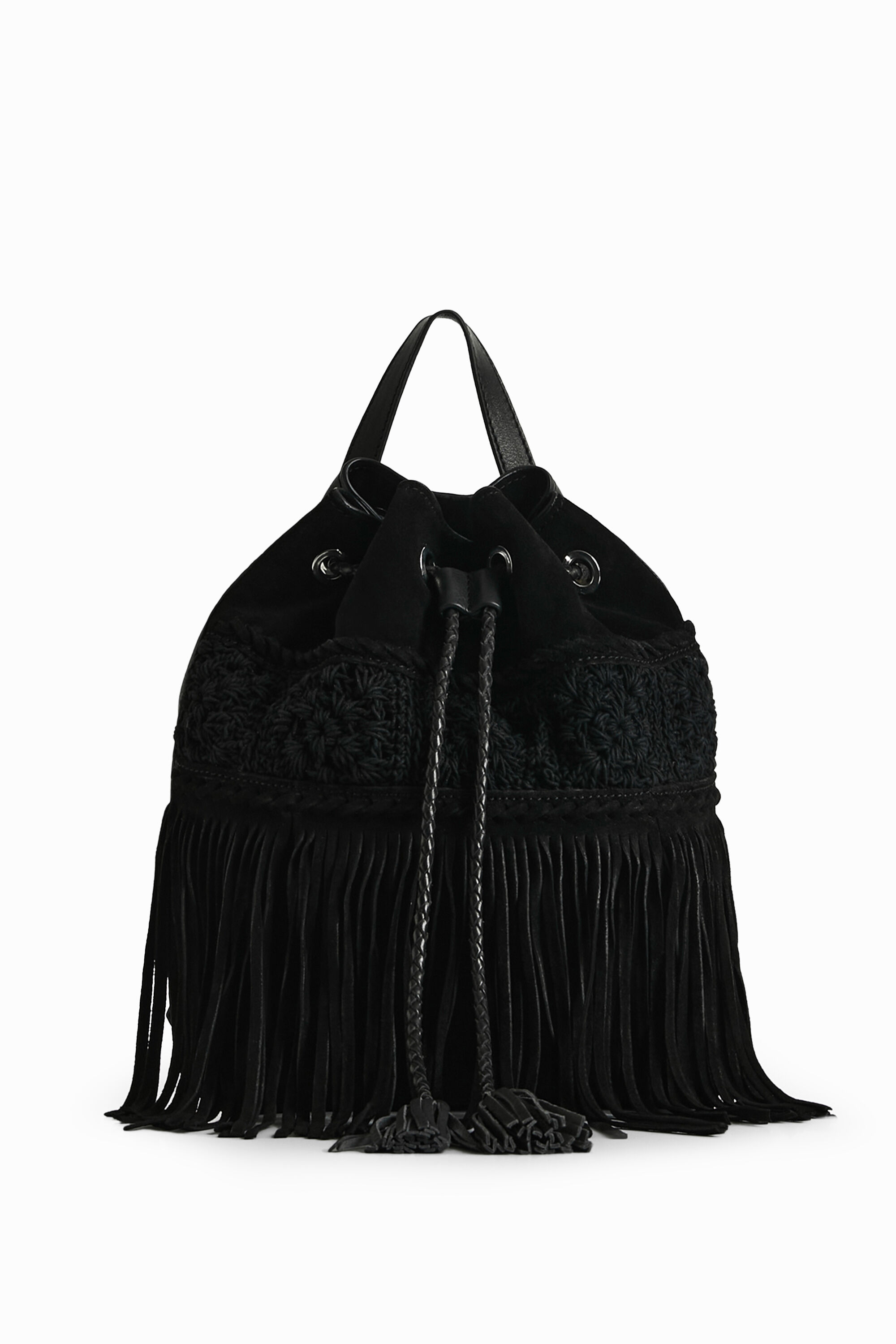 Mochila piel flecos