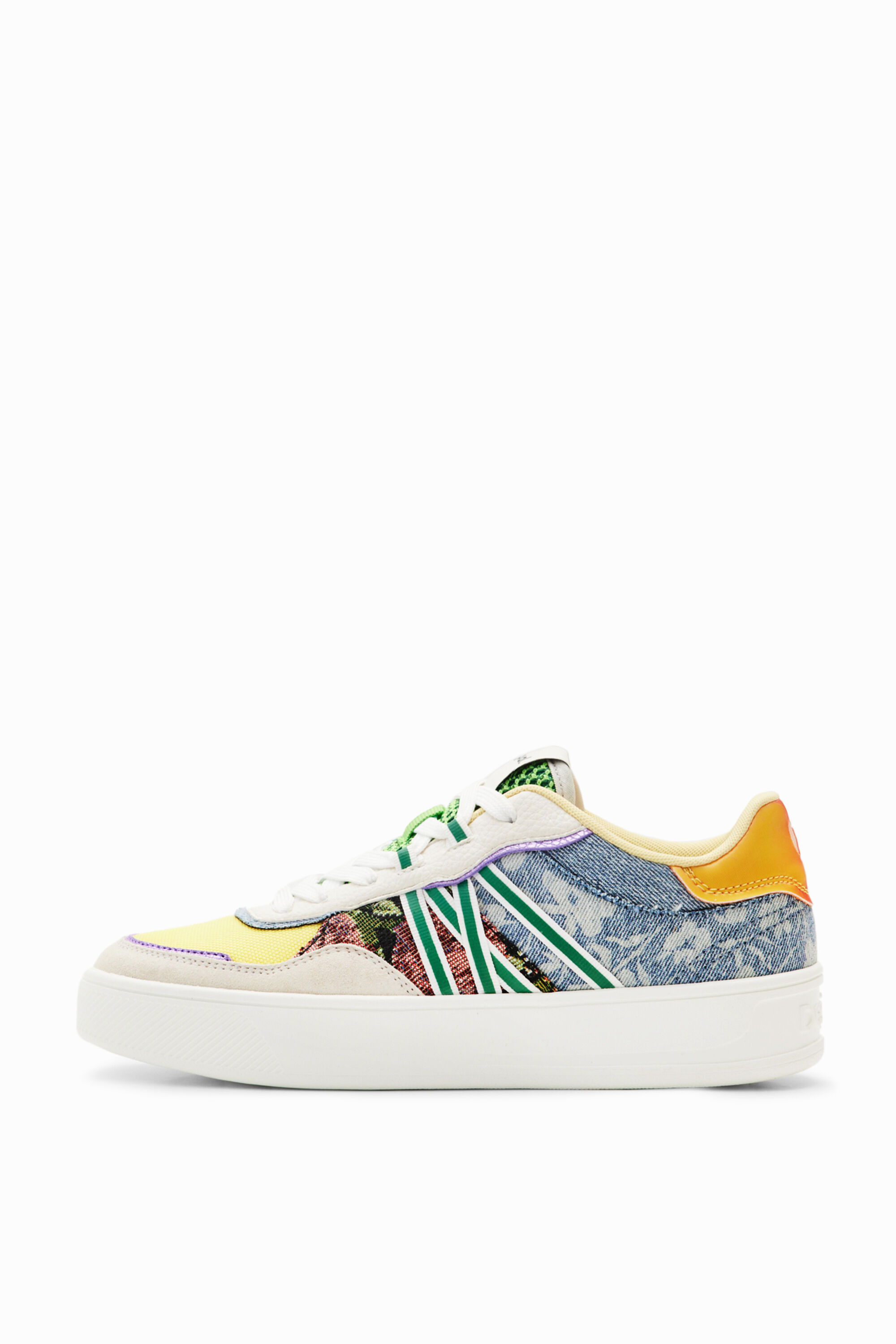 Sneakers patch plataforma