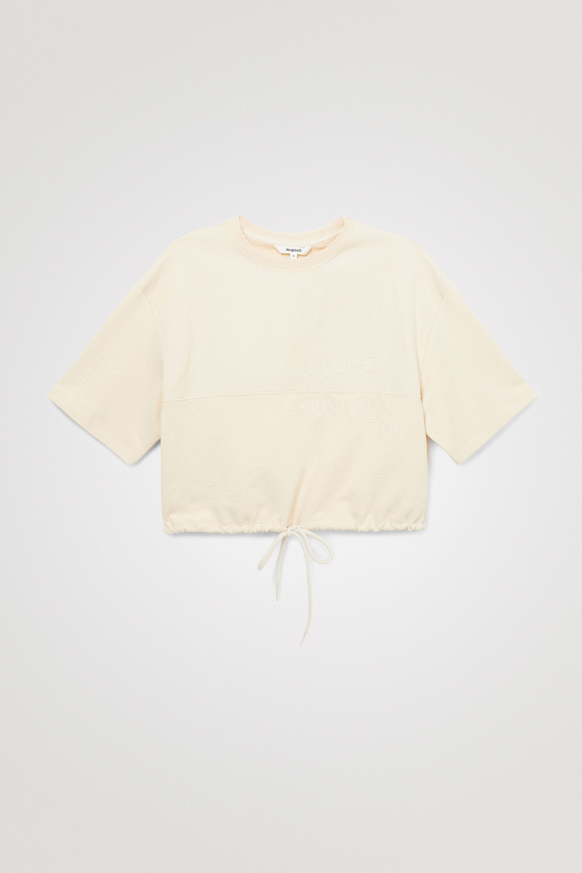 Camiseta manga corta 100% algod&oacute;n