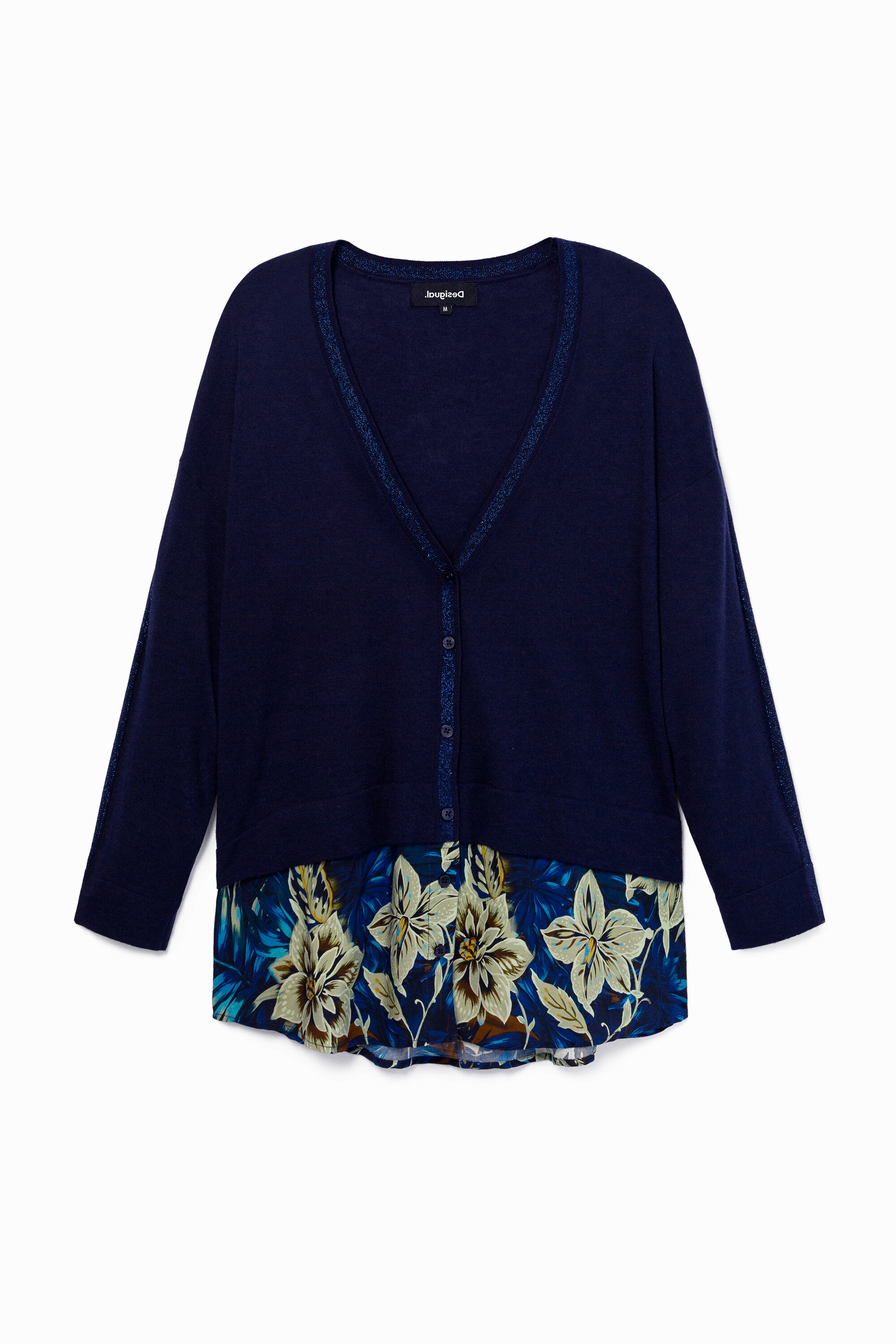 Jersey de tricot con botones