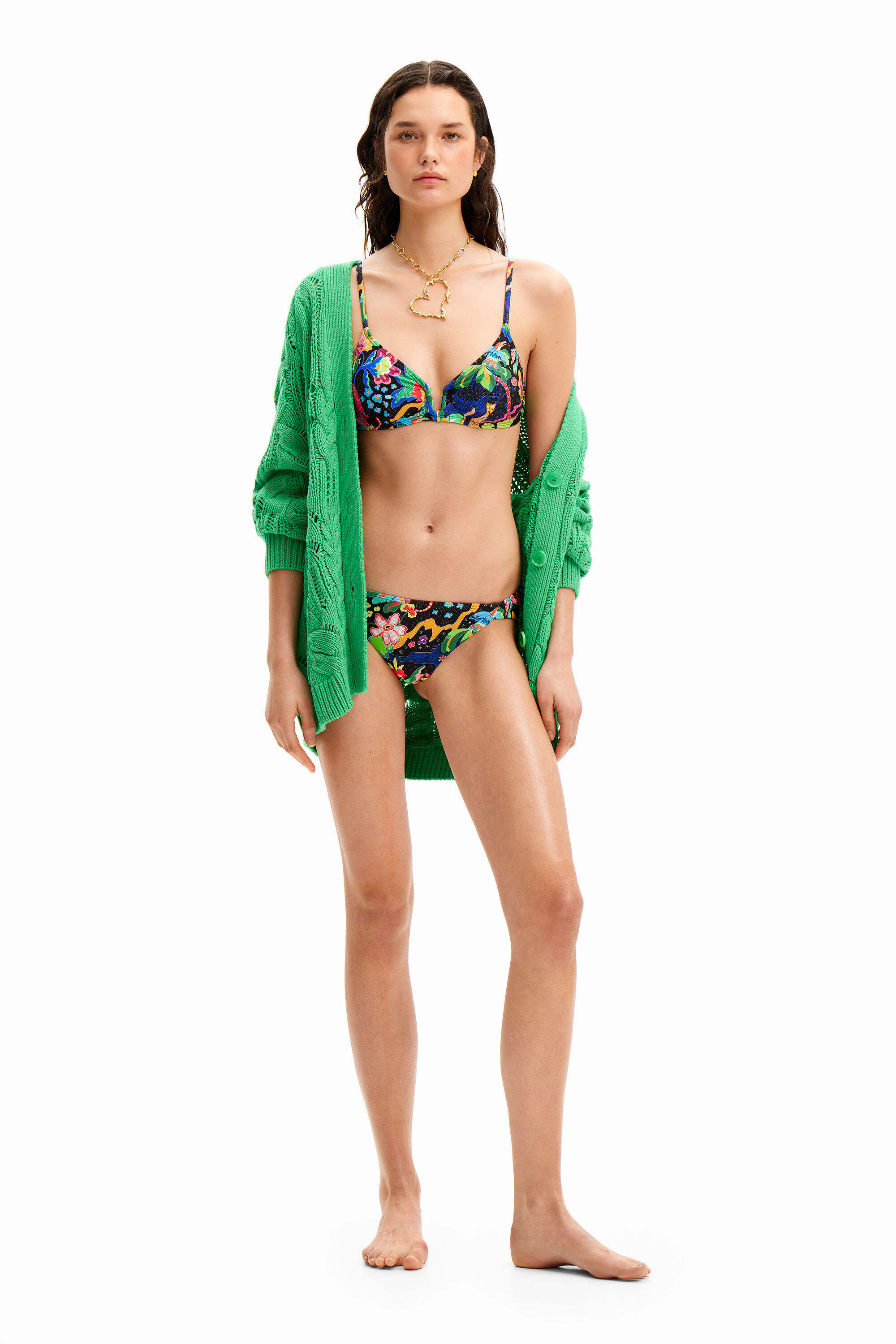 Braguita bikini dibujos jungla