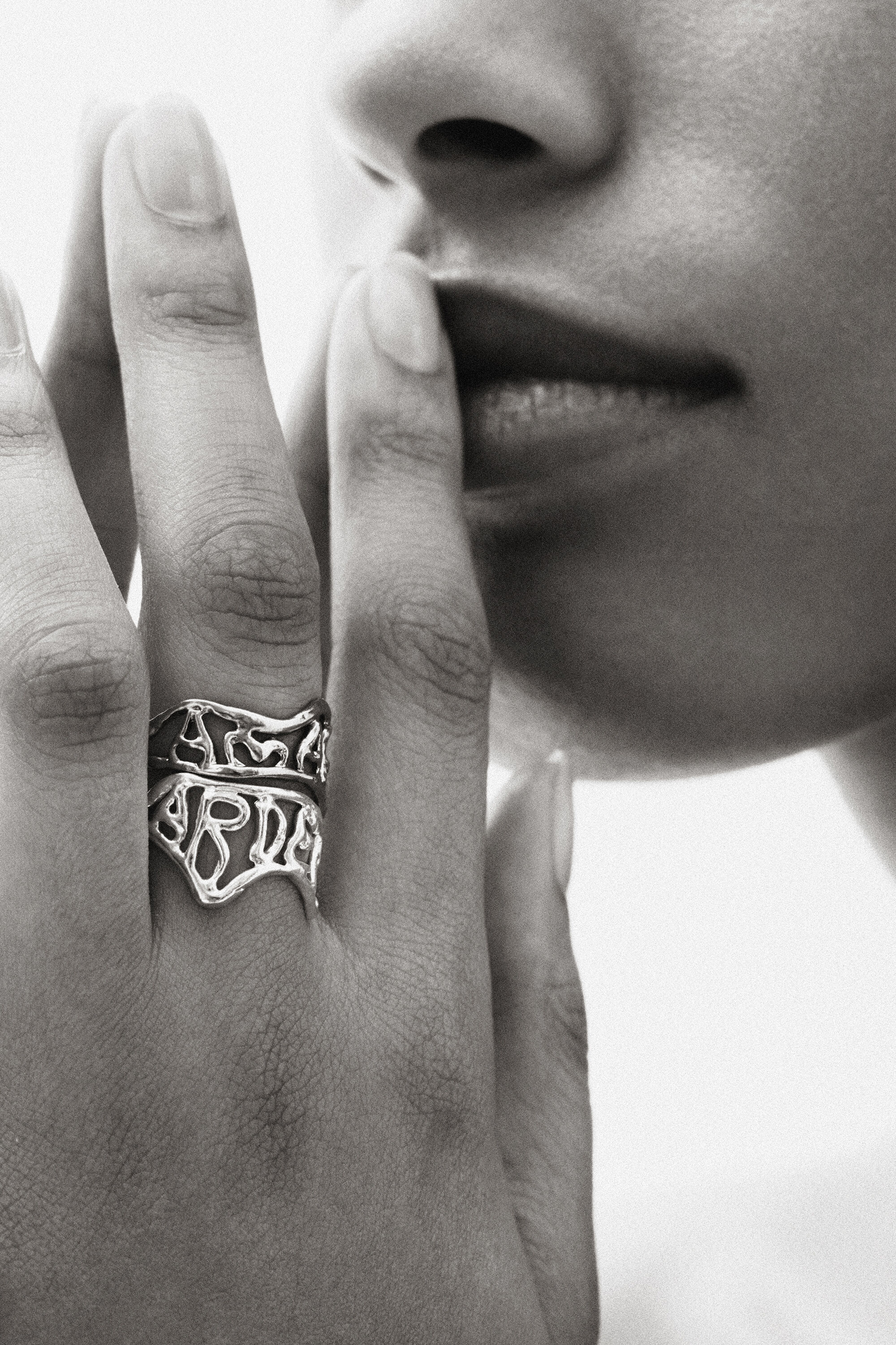 Anillo mensaje ba&ntilde;o oro Zalio