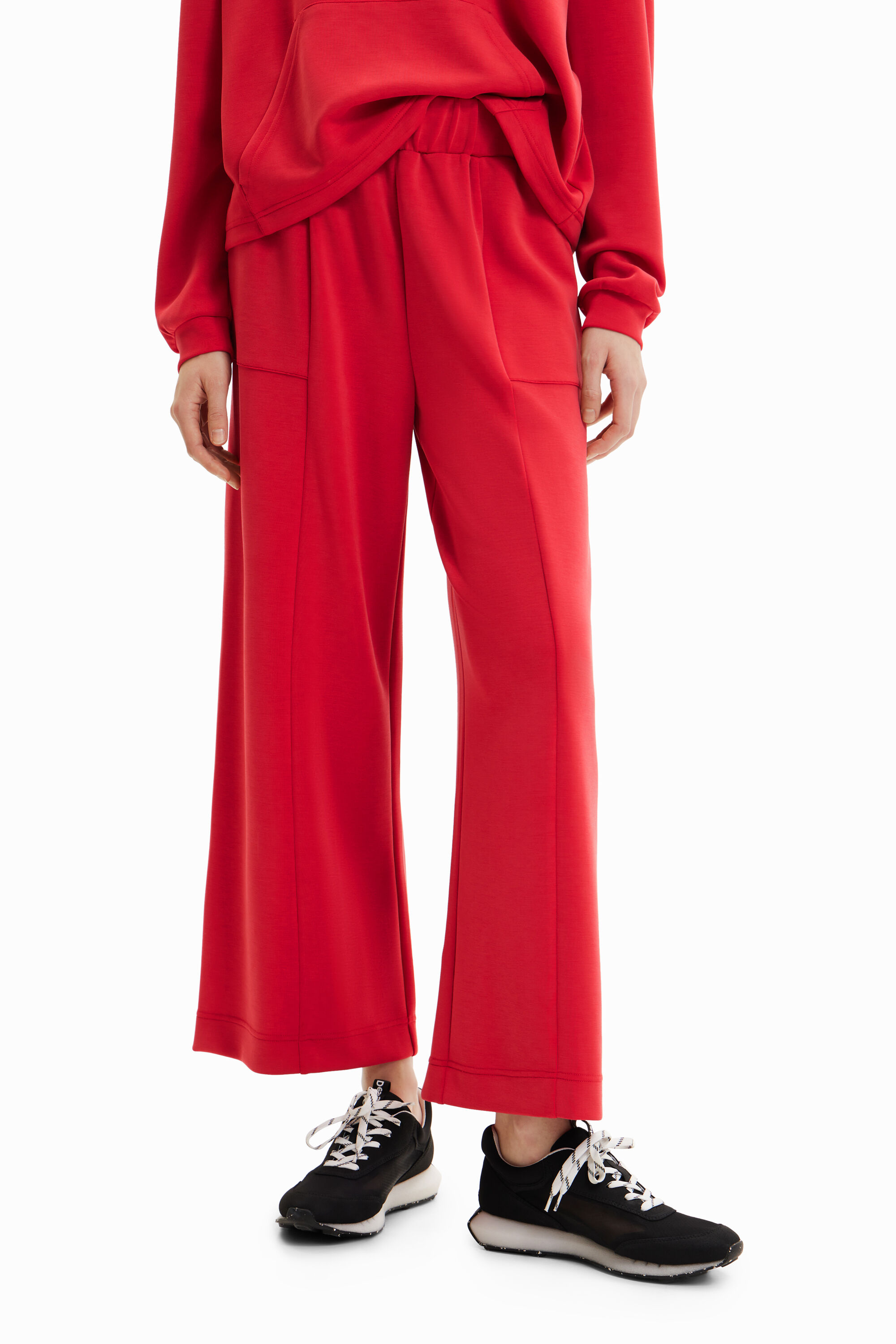 Pantal&oacute;n Wide leg tacto suave