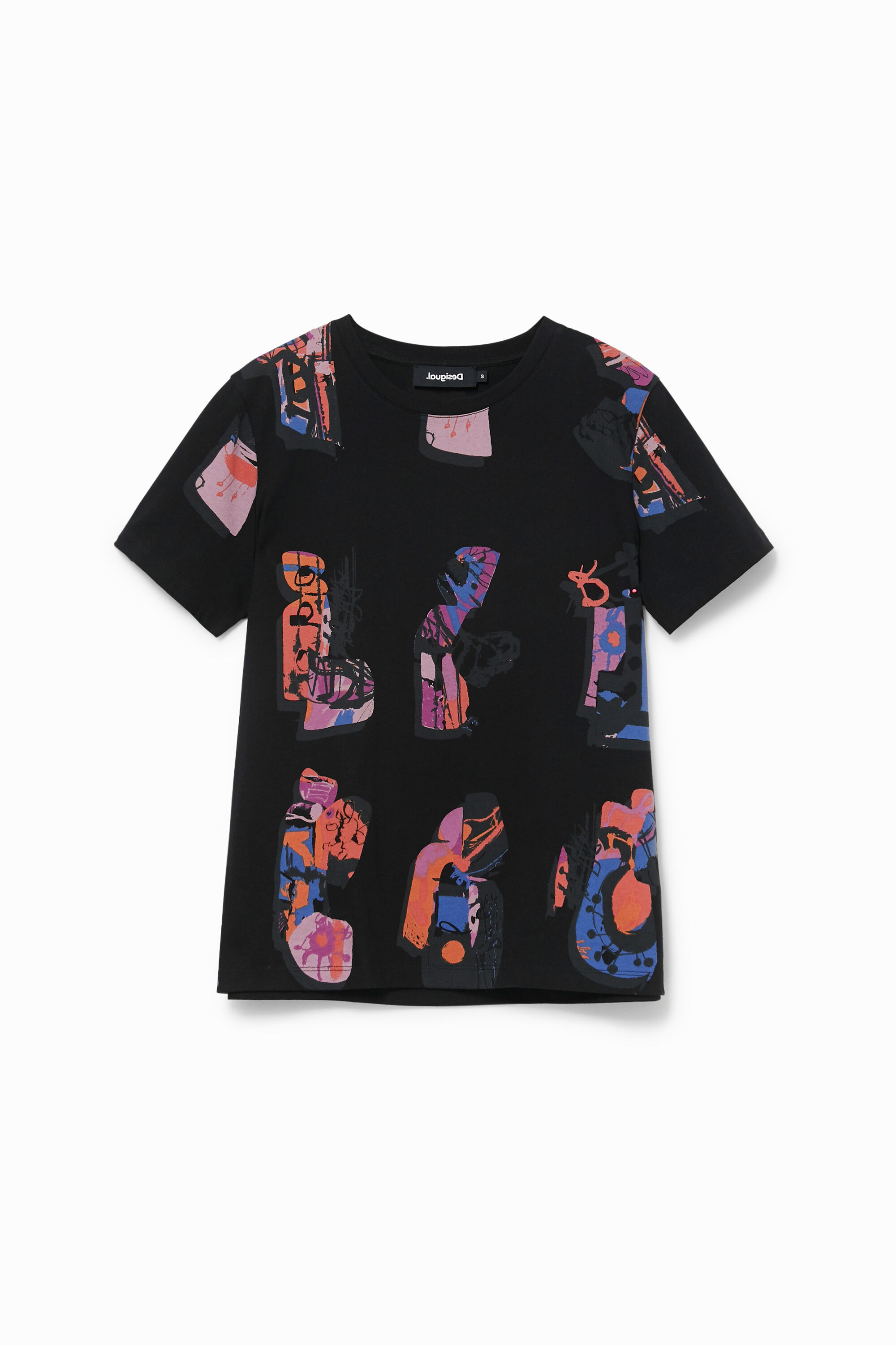 Camiseta holgada 100% algod&oacute;n