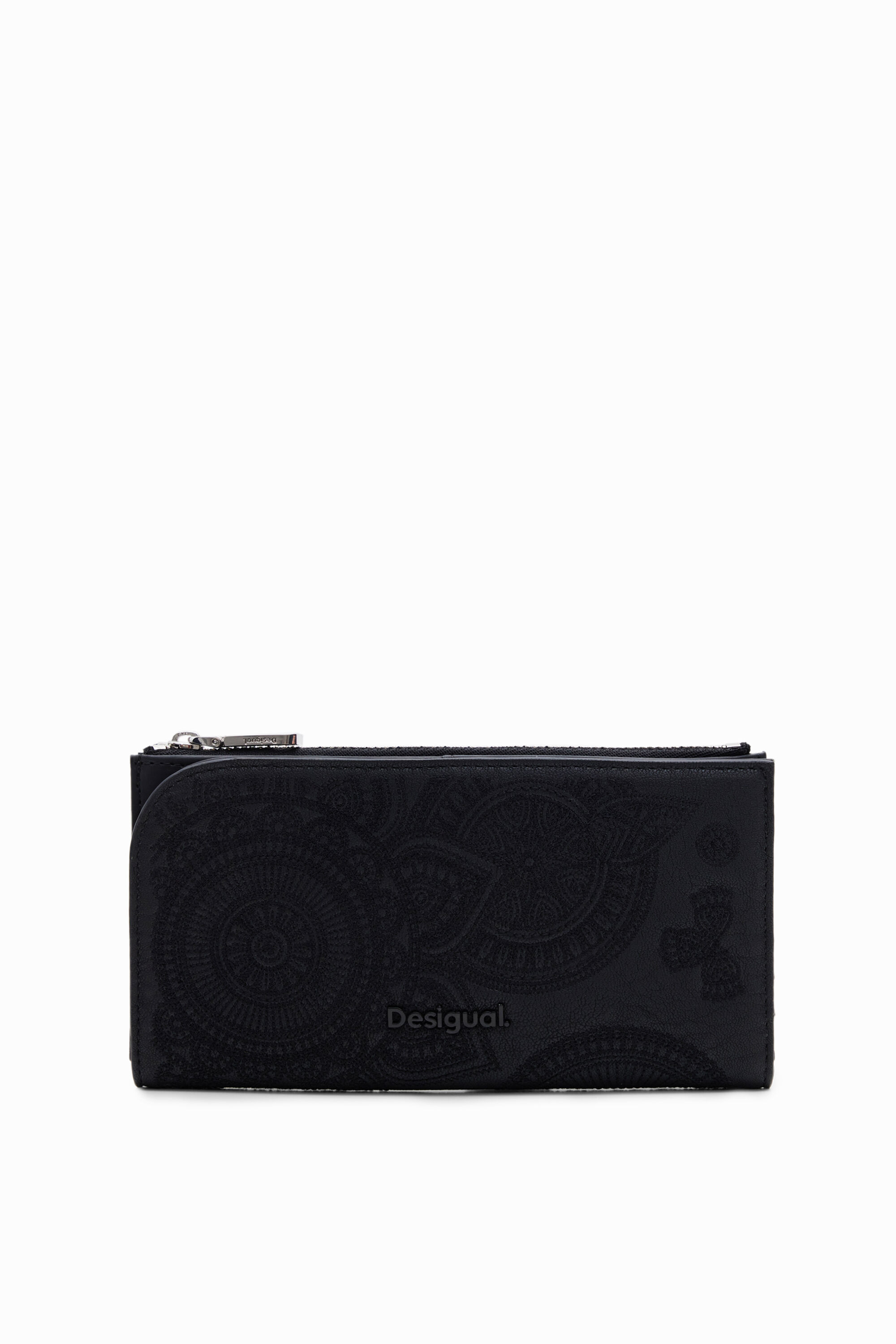 Cartera L bordada