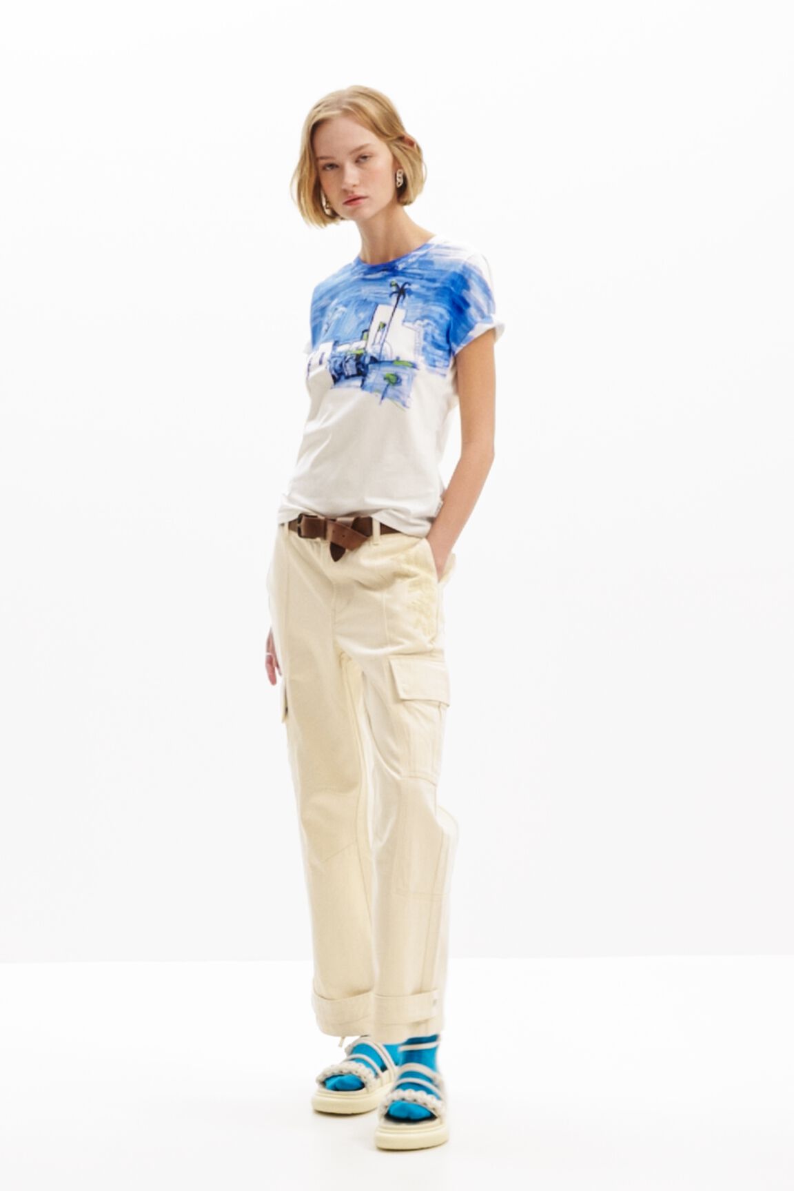 Camiseta paisaje mediterr&aacute;neo