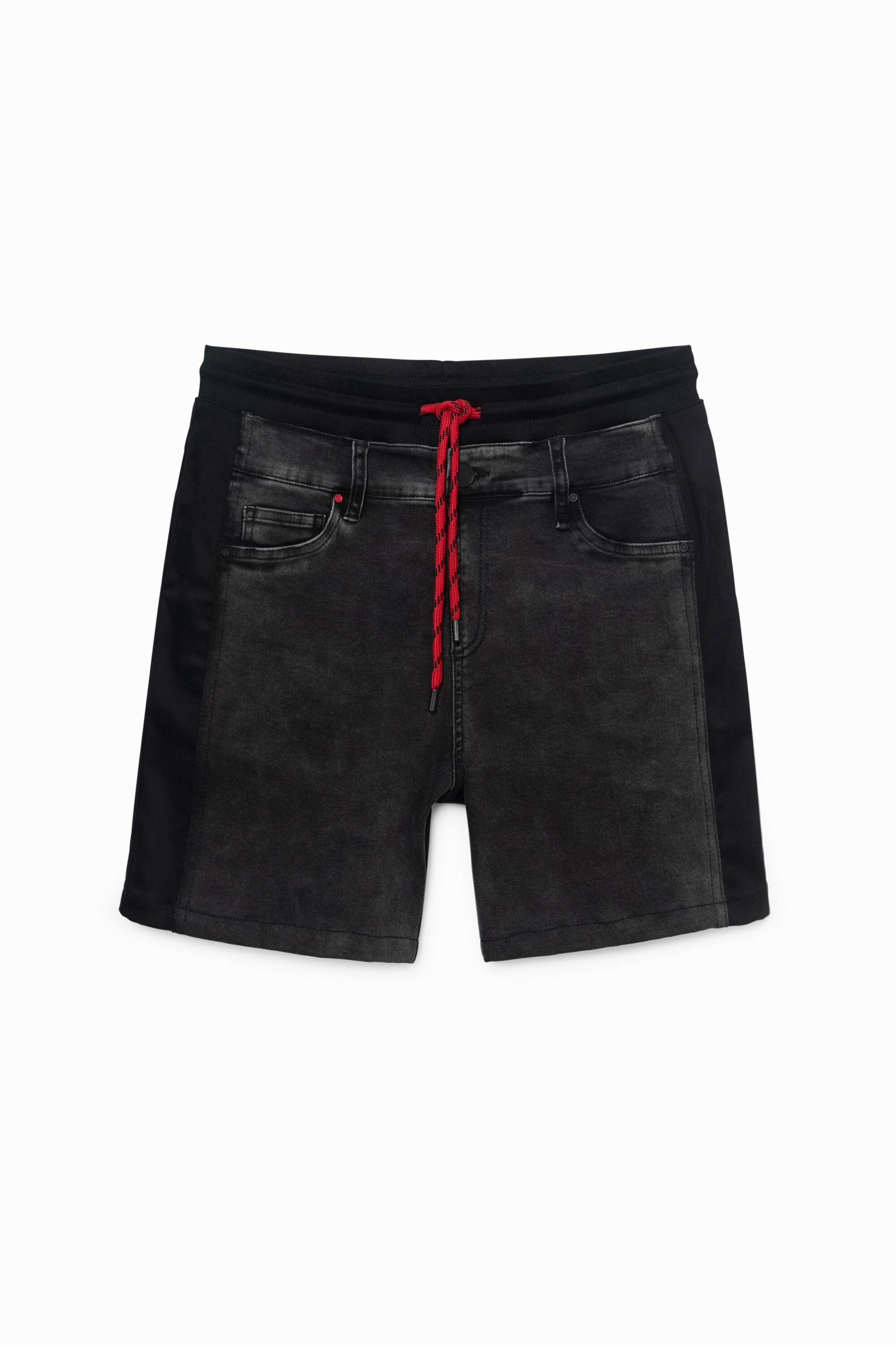 Pantal&oacute;n corto felpa vaquero
