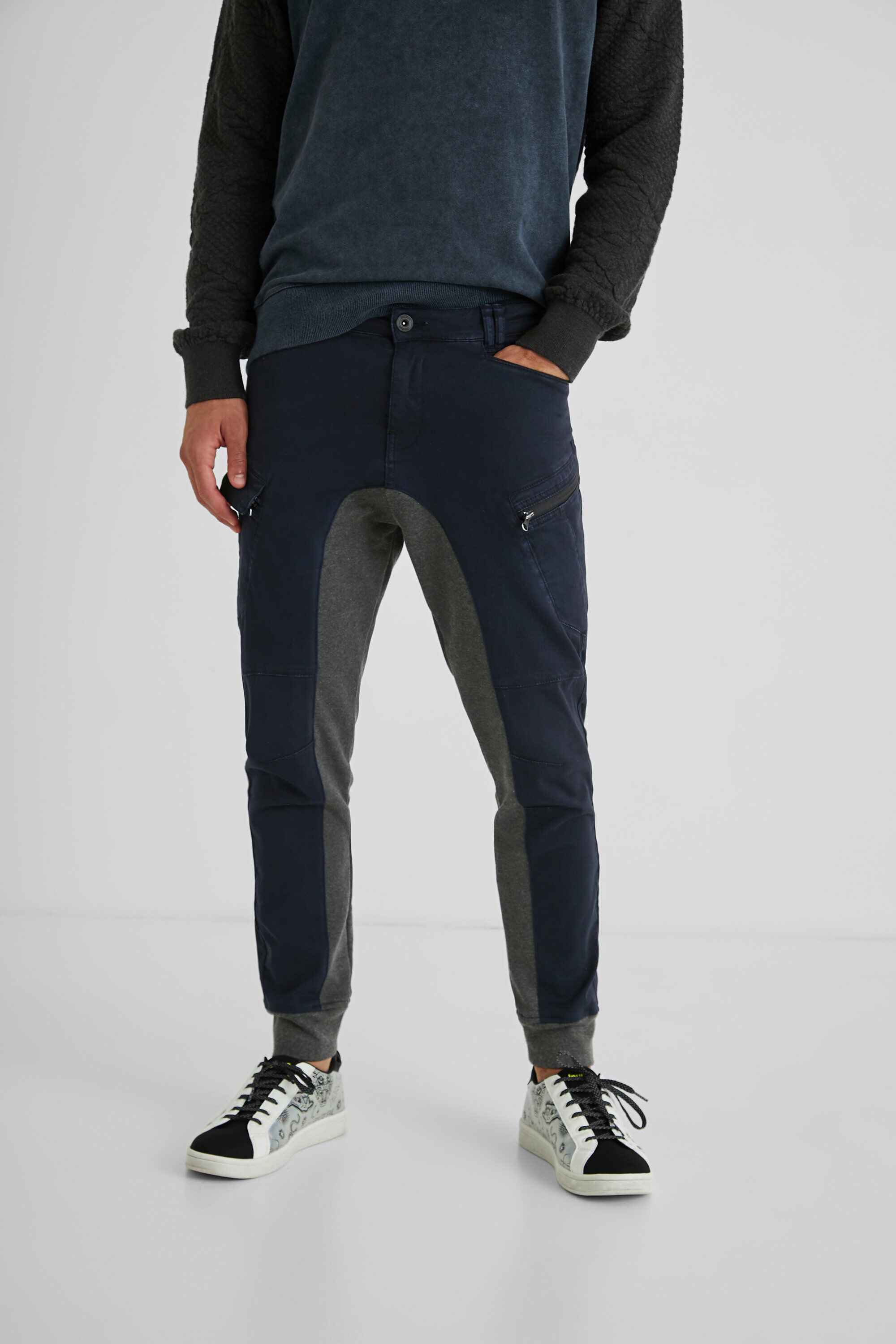 Pantal&oacute;n jogger cargo h&iacute;brido