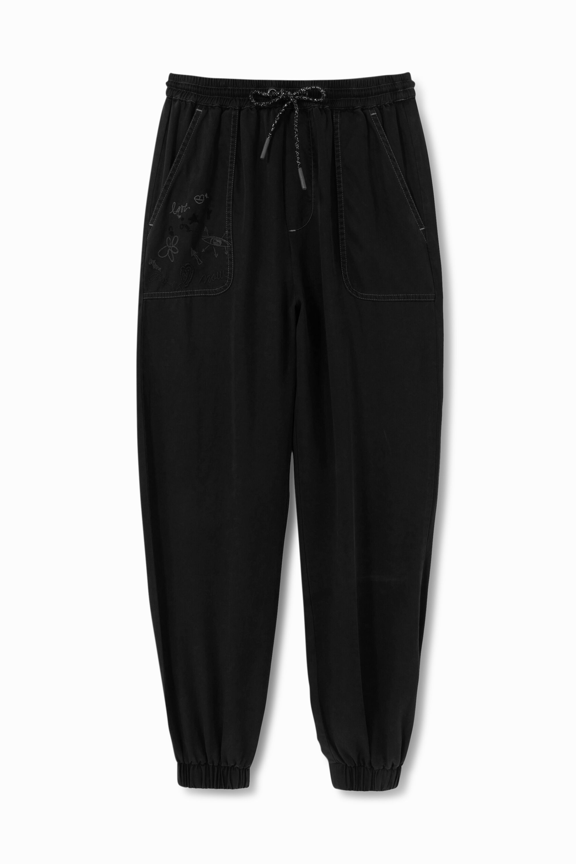 Pantal&oacute;n jogger 100% Lyocell