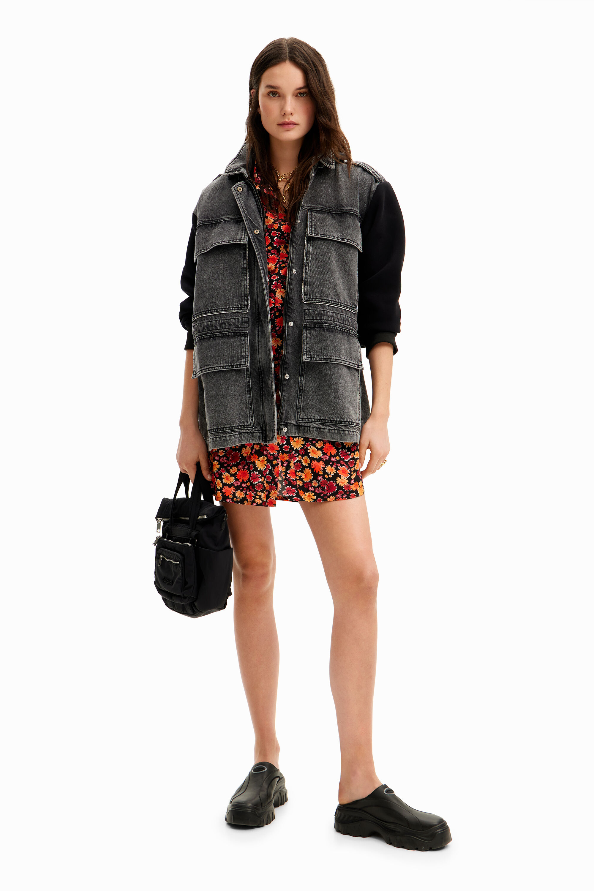 Chaqueta h&iacute;brida 2 en 1