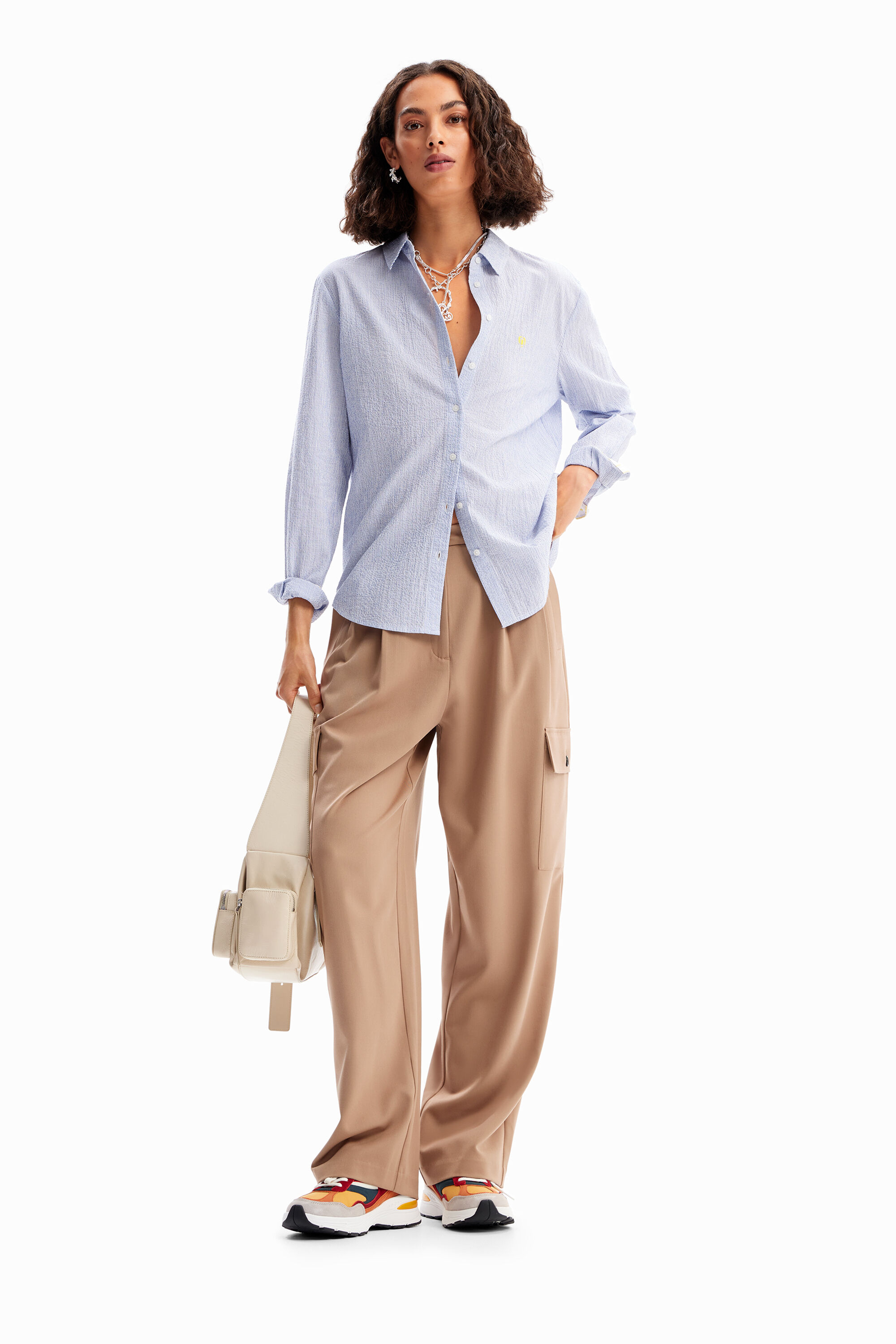 Camisa rayas textura