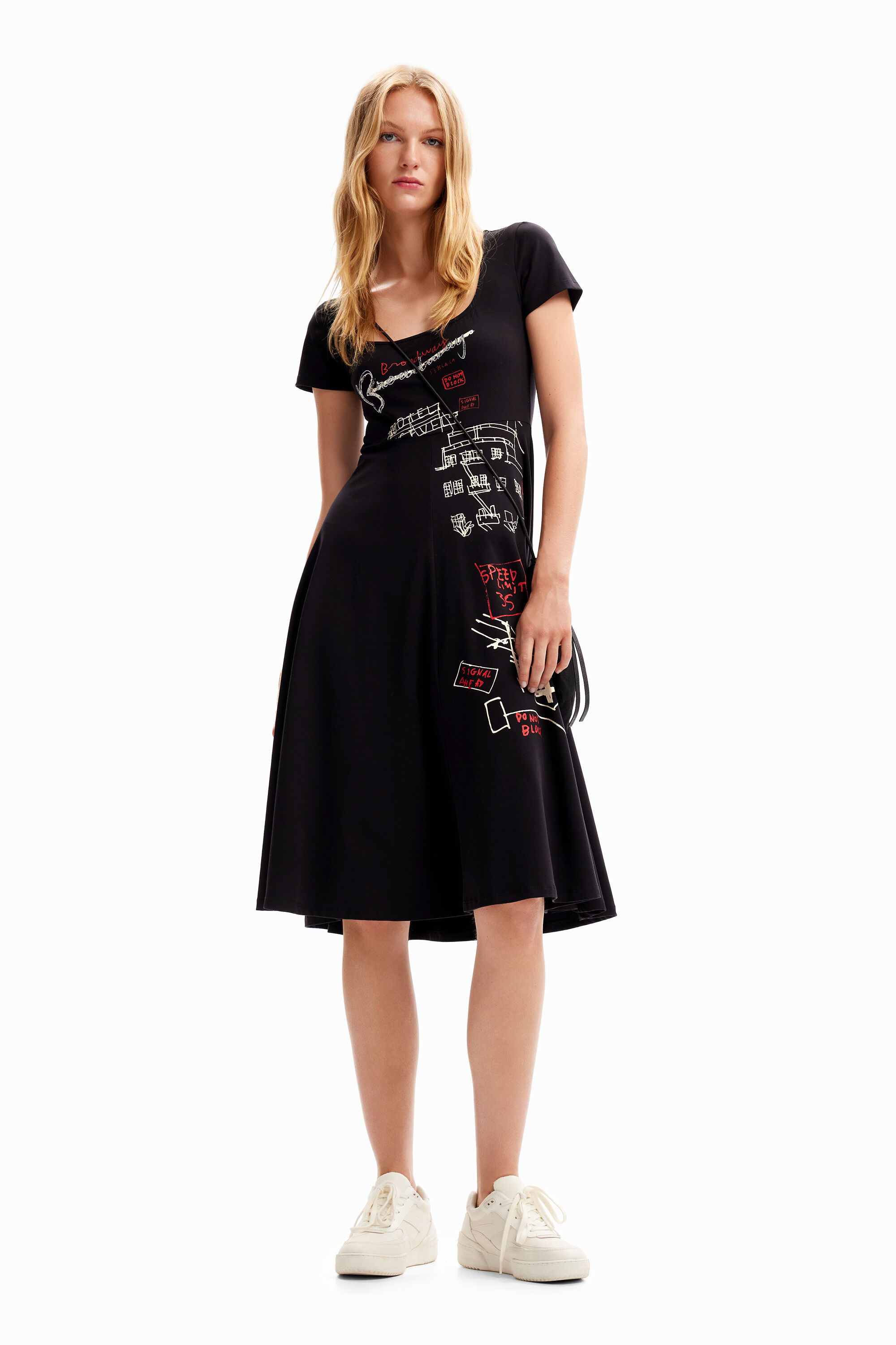 Vestido corto arty