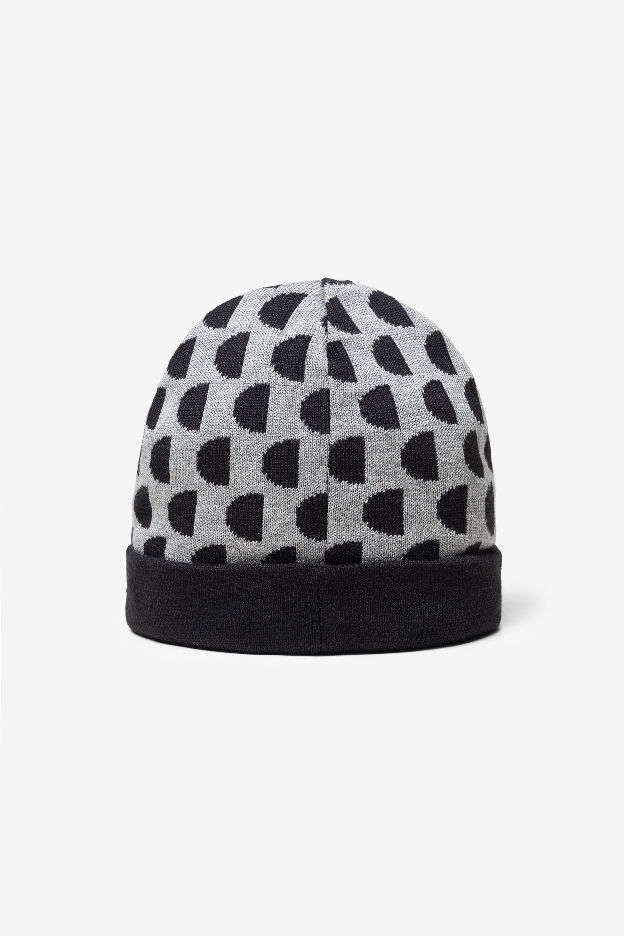 Gorro reversible monogram