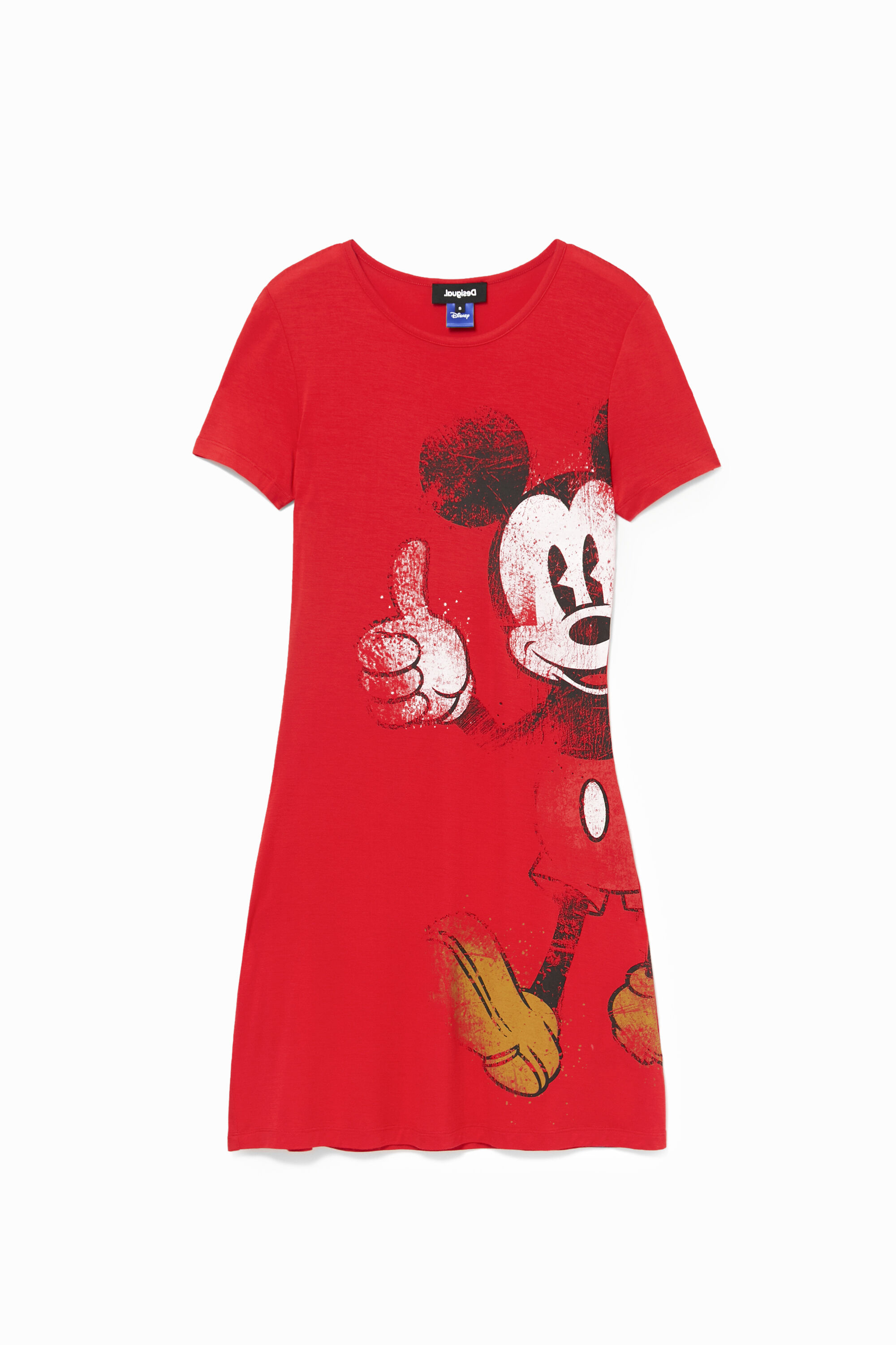 Vestido camisetero Mickey Mouse