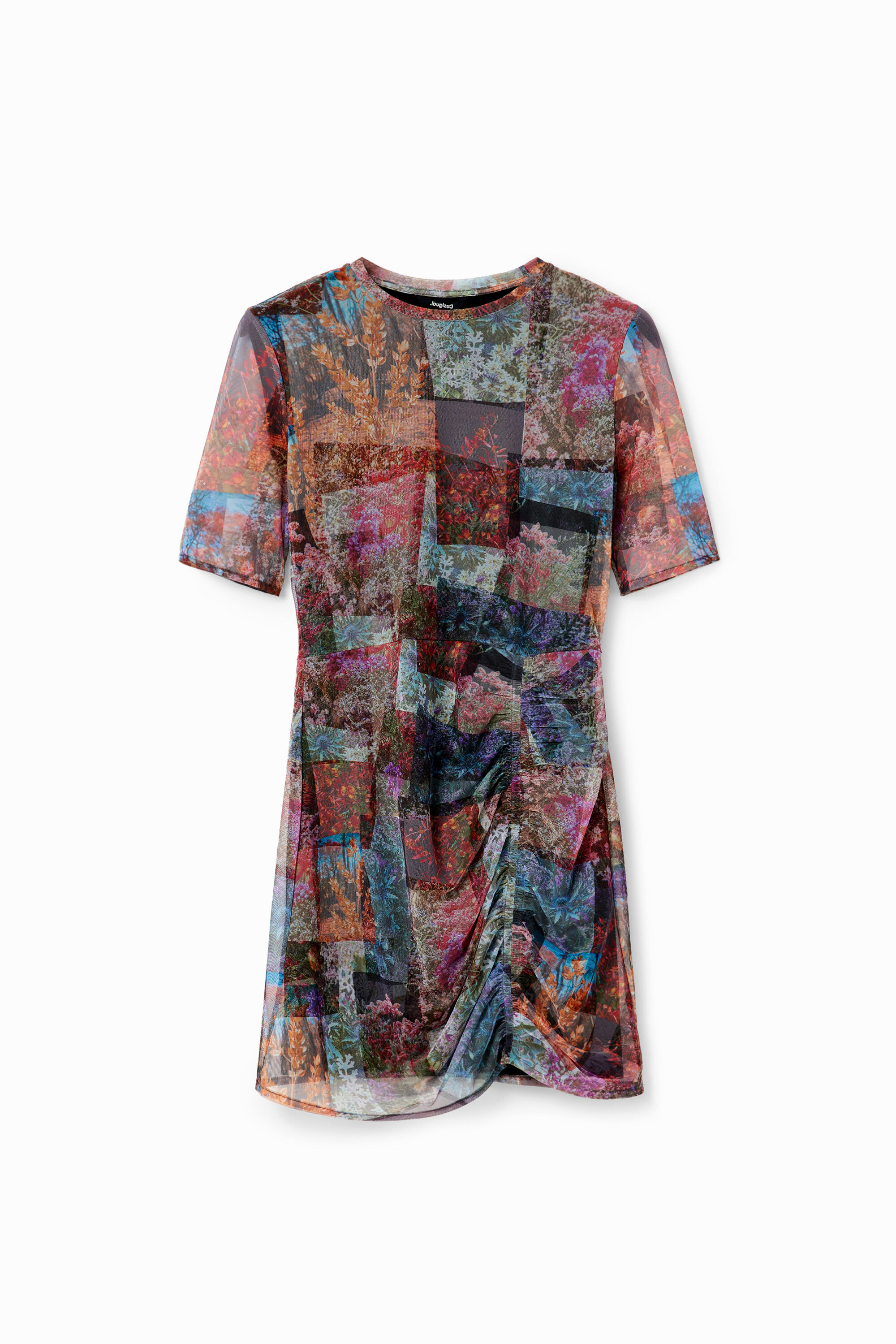 Vestido corto bosque