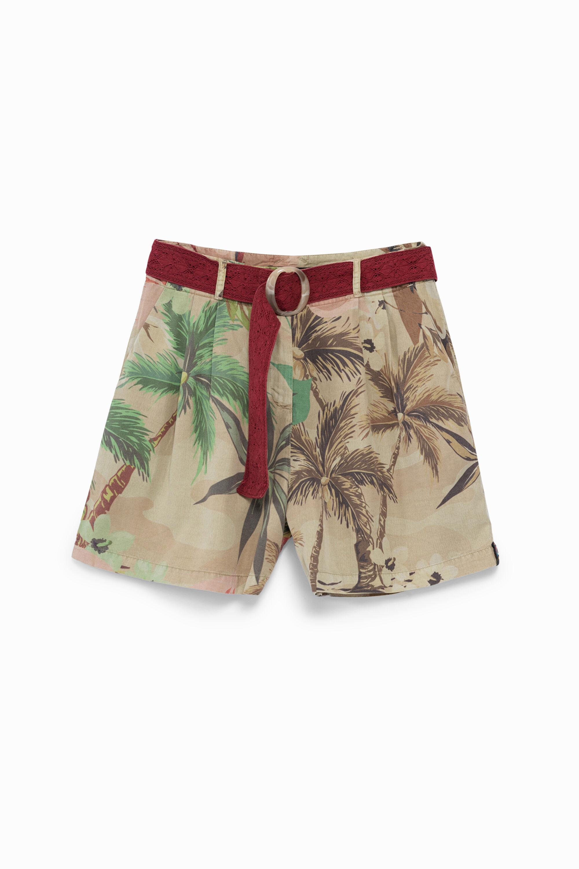 Pantal&oacute;n corto camoflower
