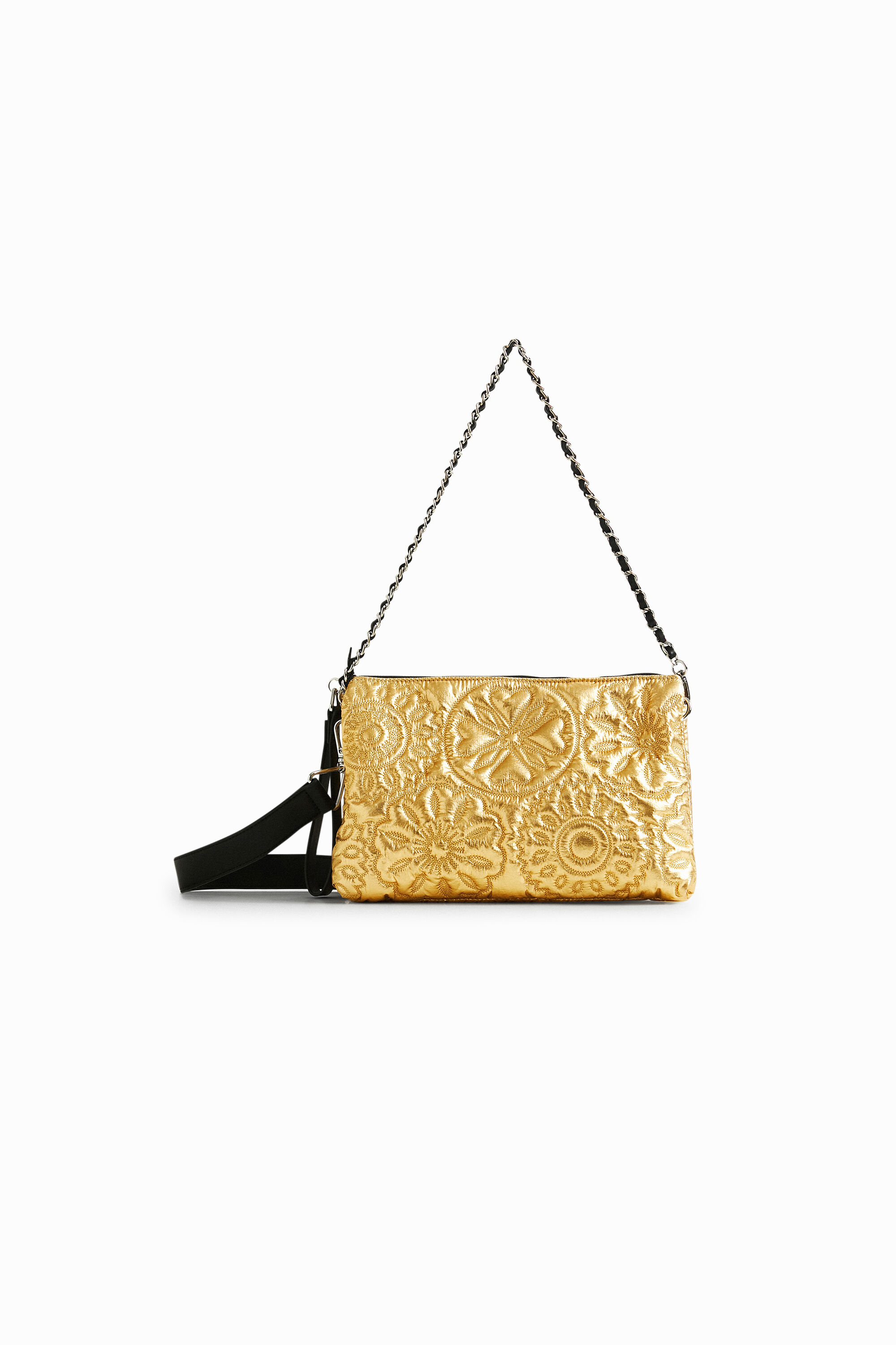 Bolso bandolera acolchado doble asa
