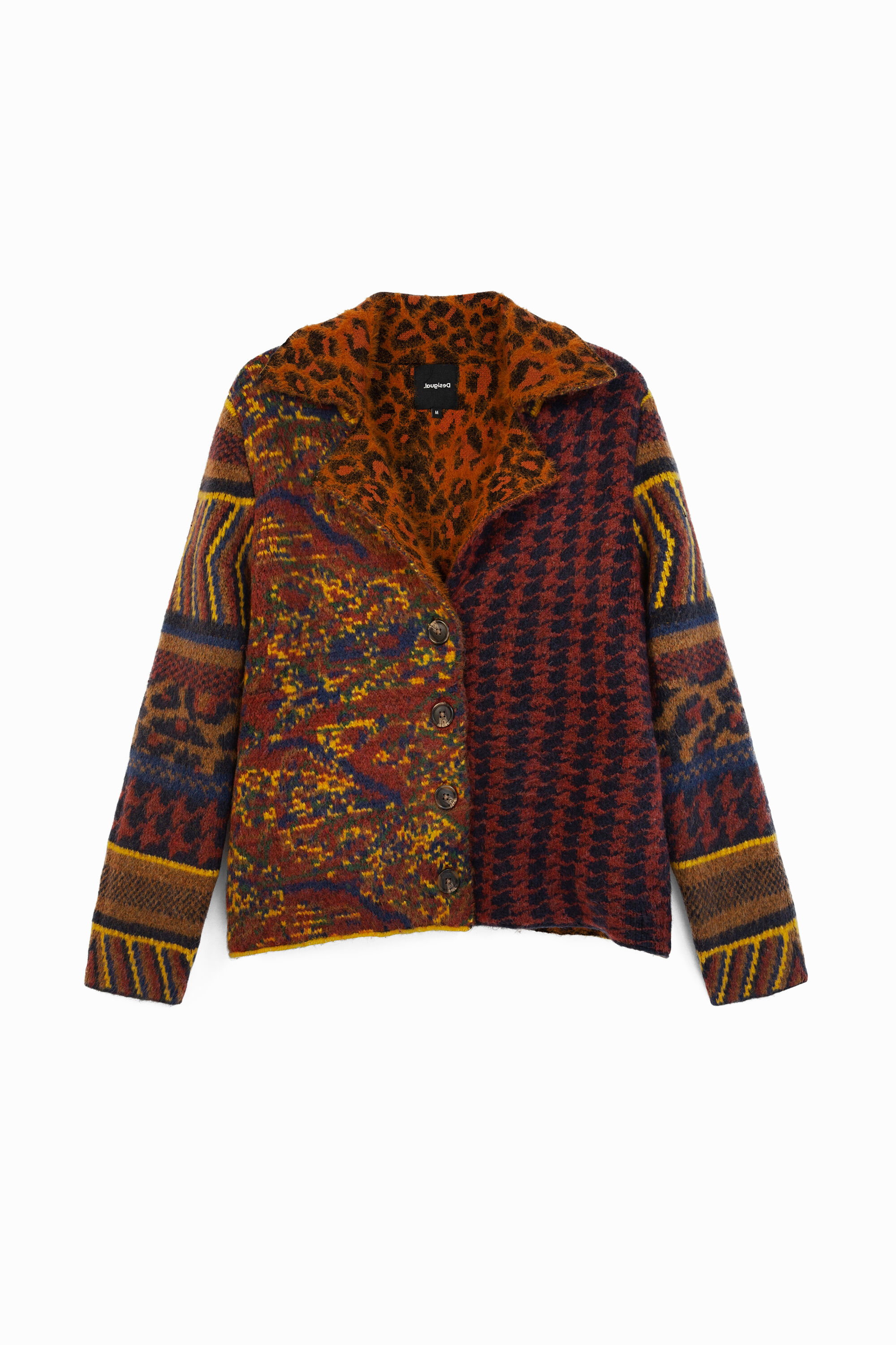 Chaqueta punto boho