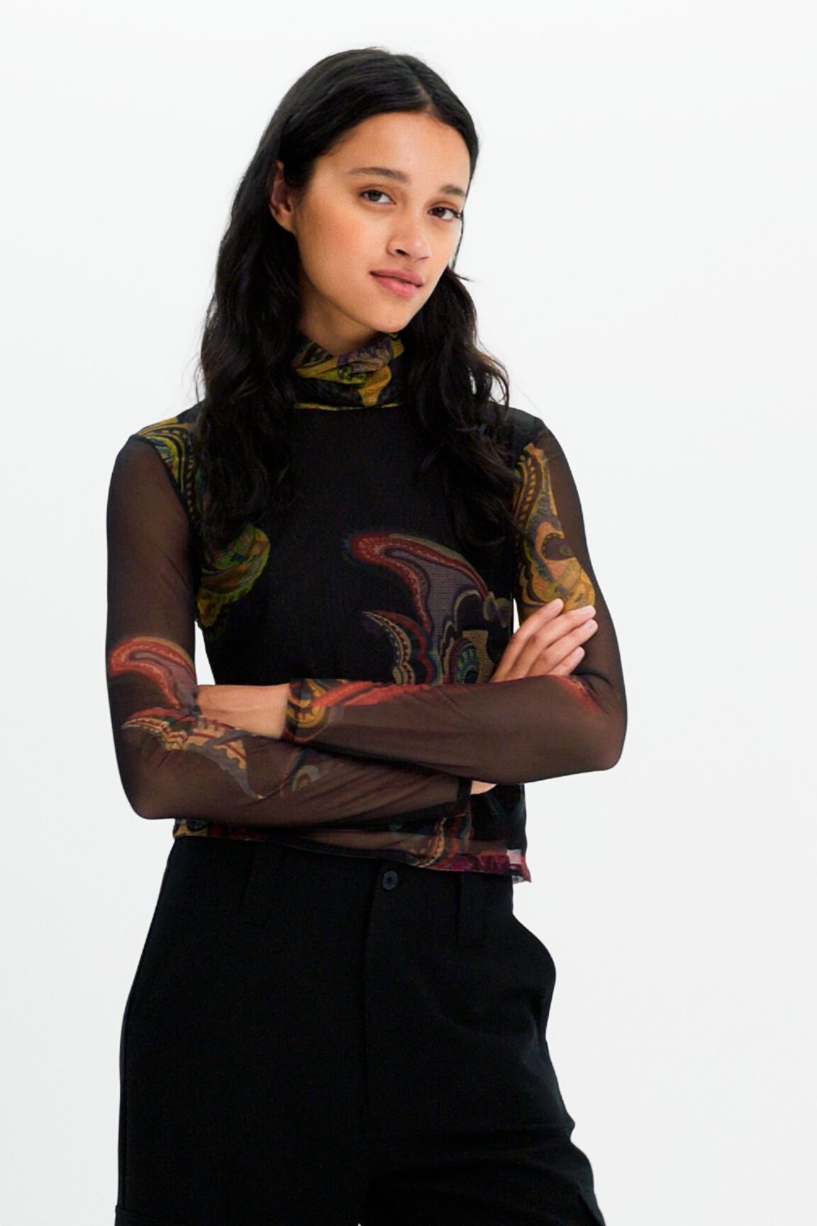Camiseta tul tapestry M. Christian Lacroix