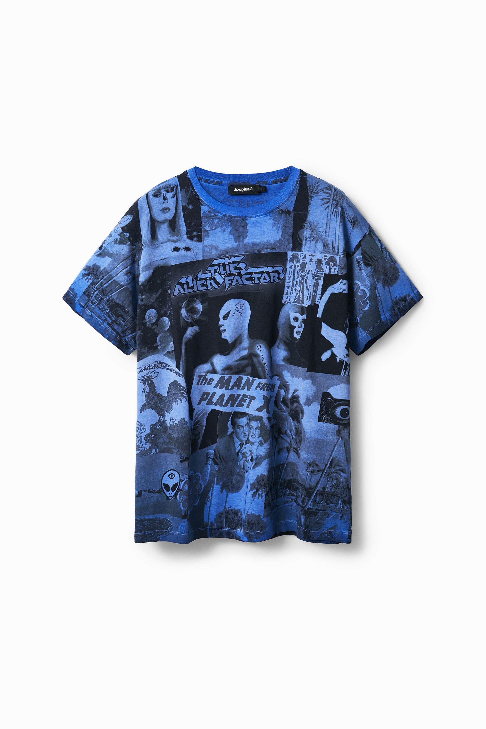 Camiseta collage aliens