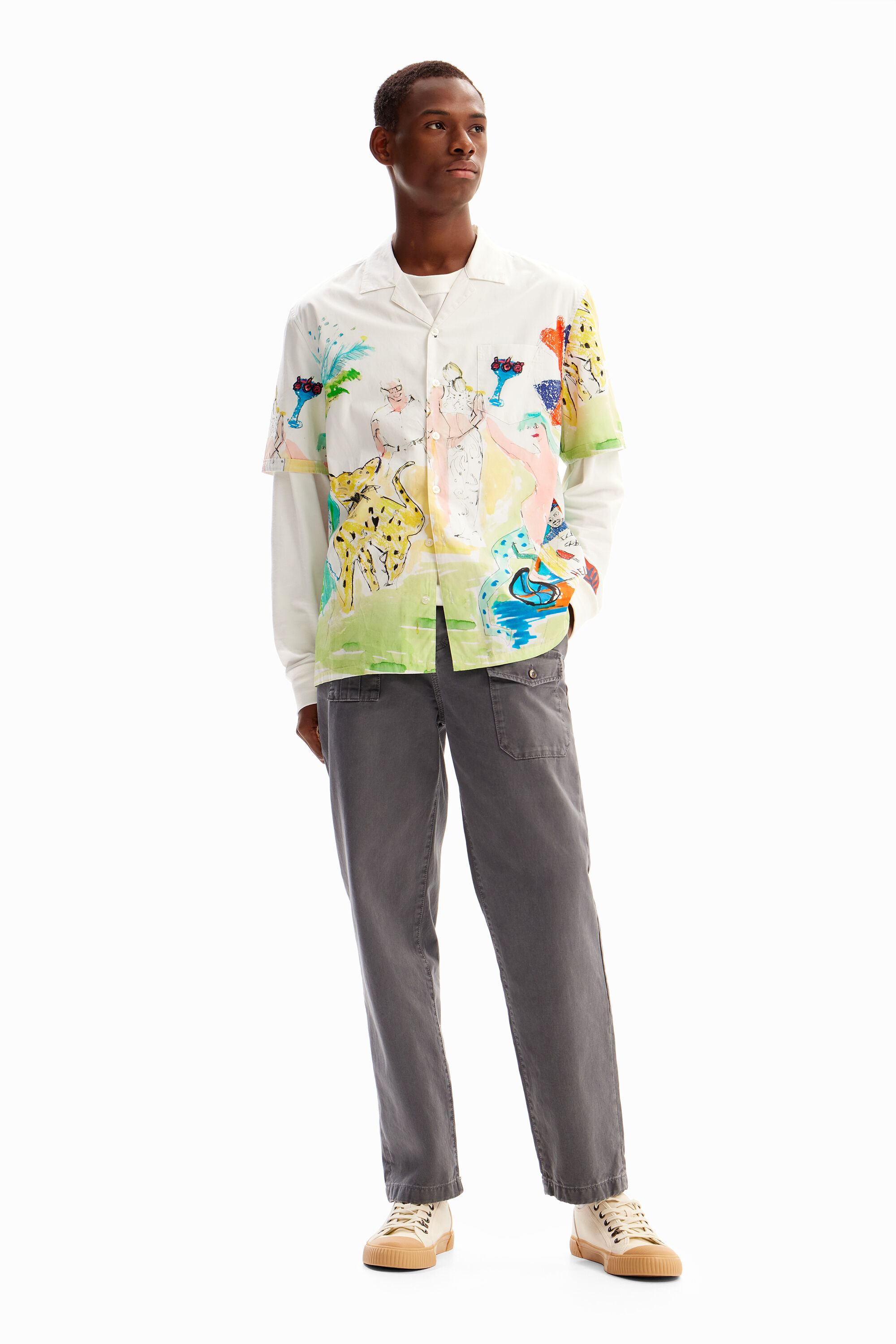Camisa resort arty