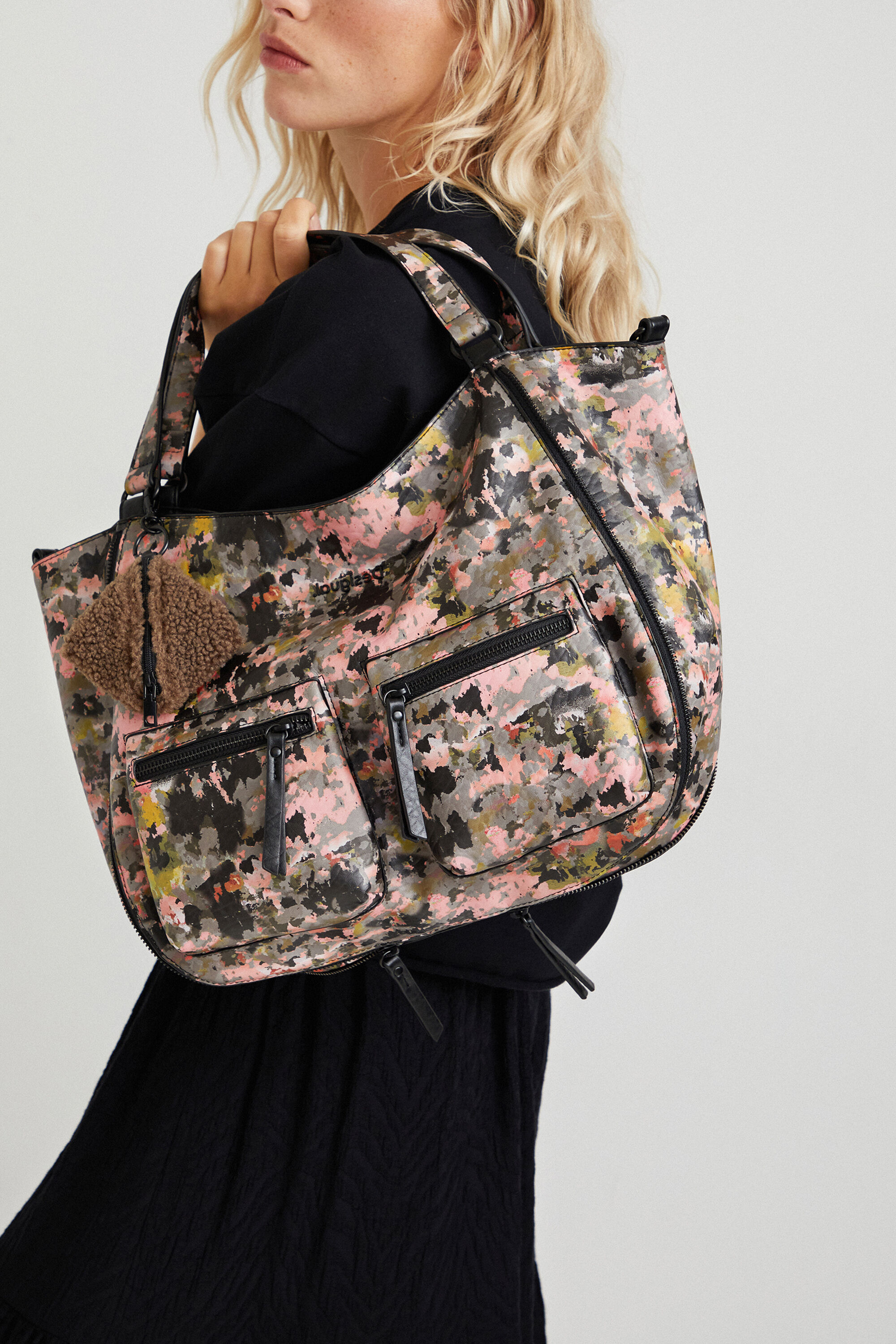 Bolso shopping bag fuelle lateral