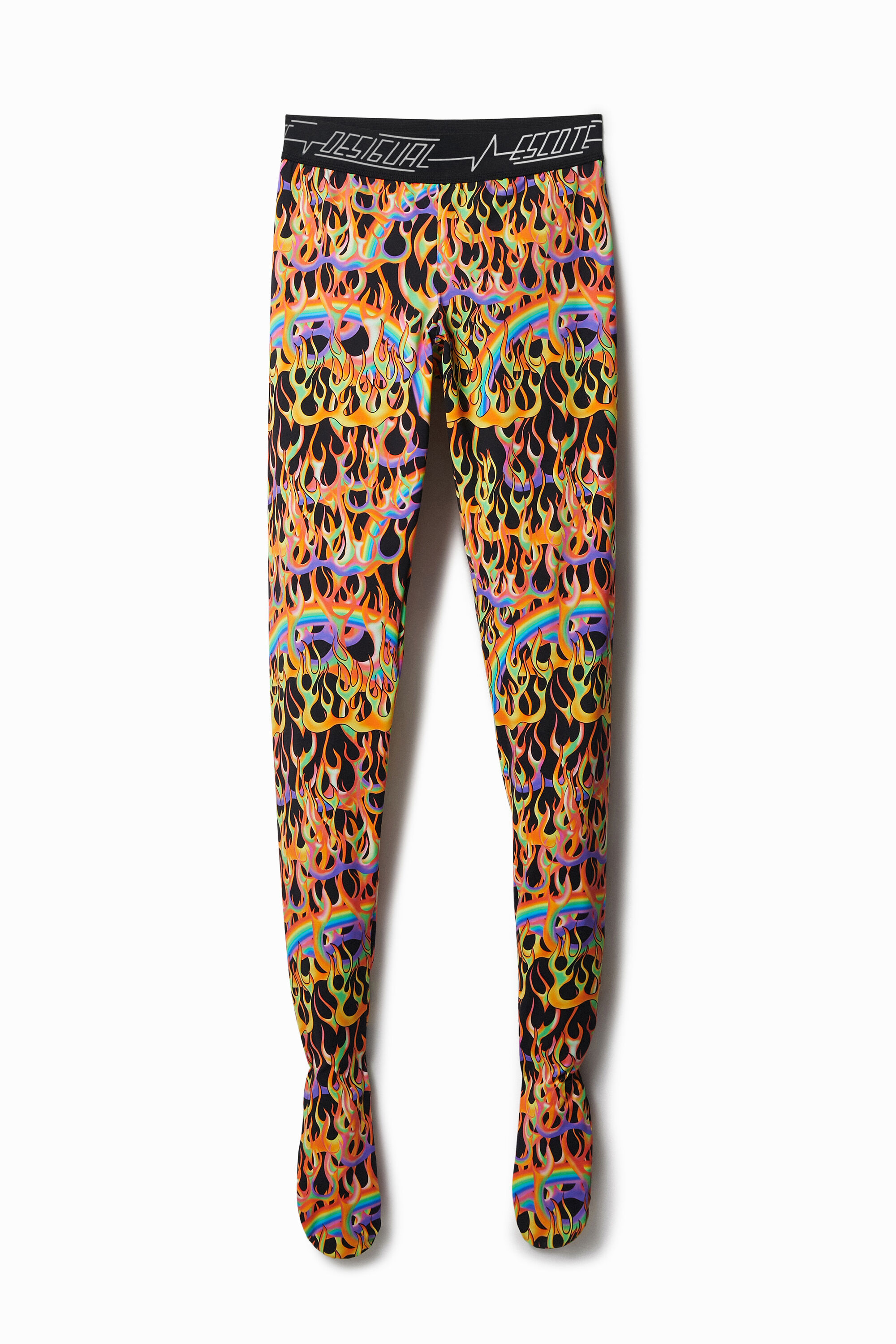 Legging slim animal print