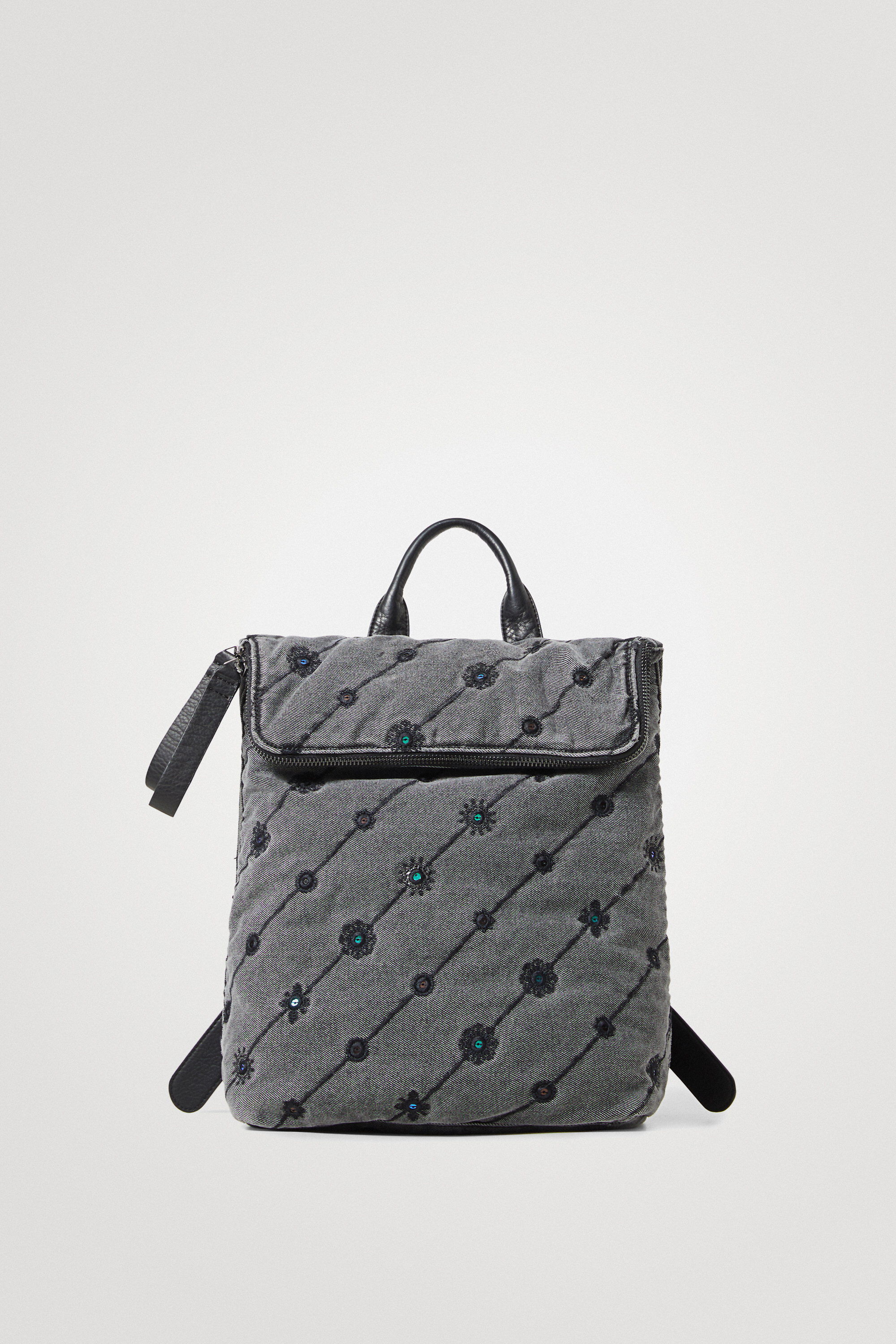 Mochila cuadrada vaquera