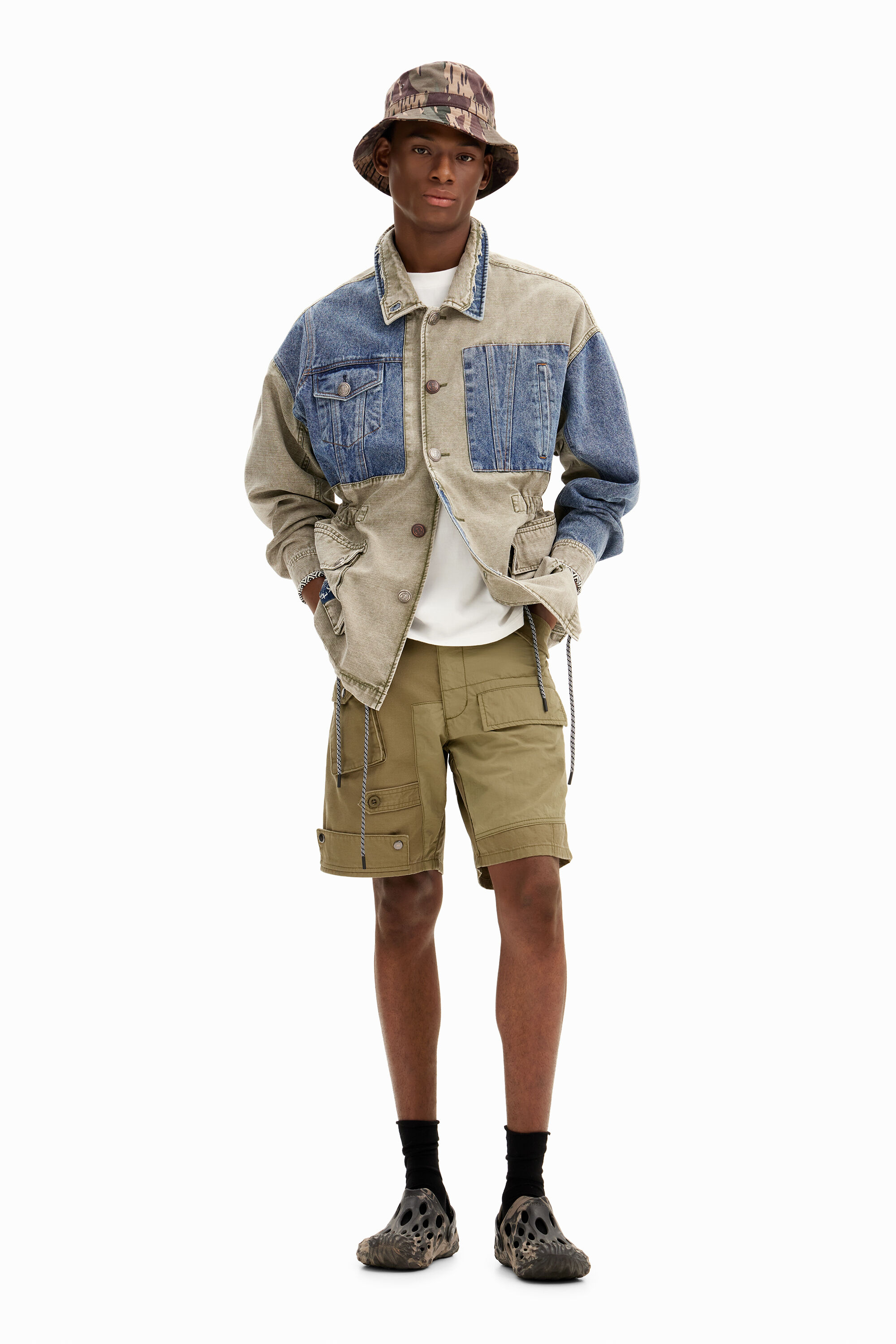 Chaqueta parka h&iacute;brida